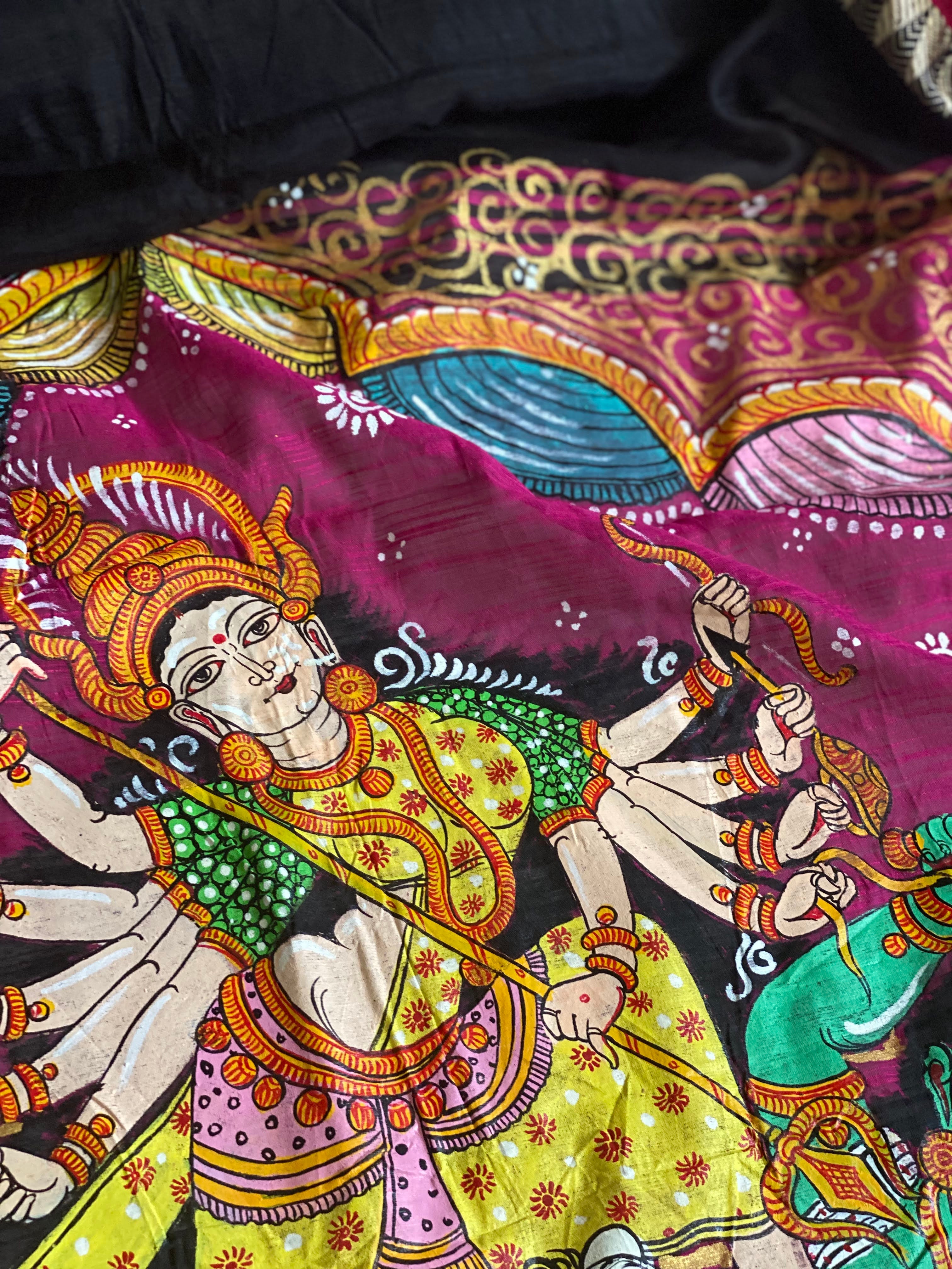 Pattachitra Sarees