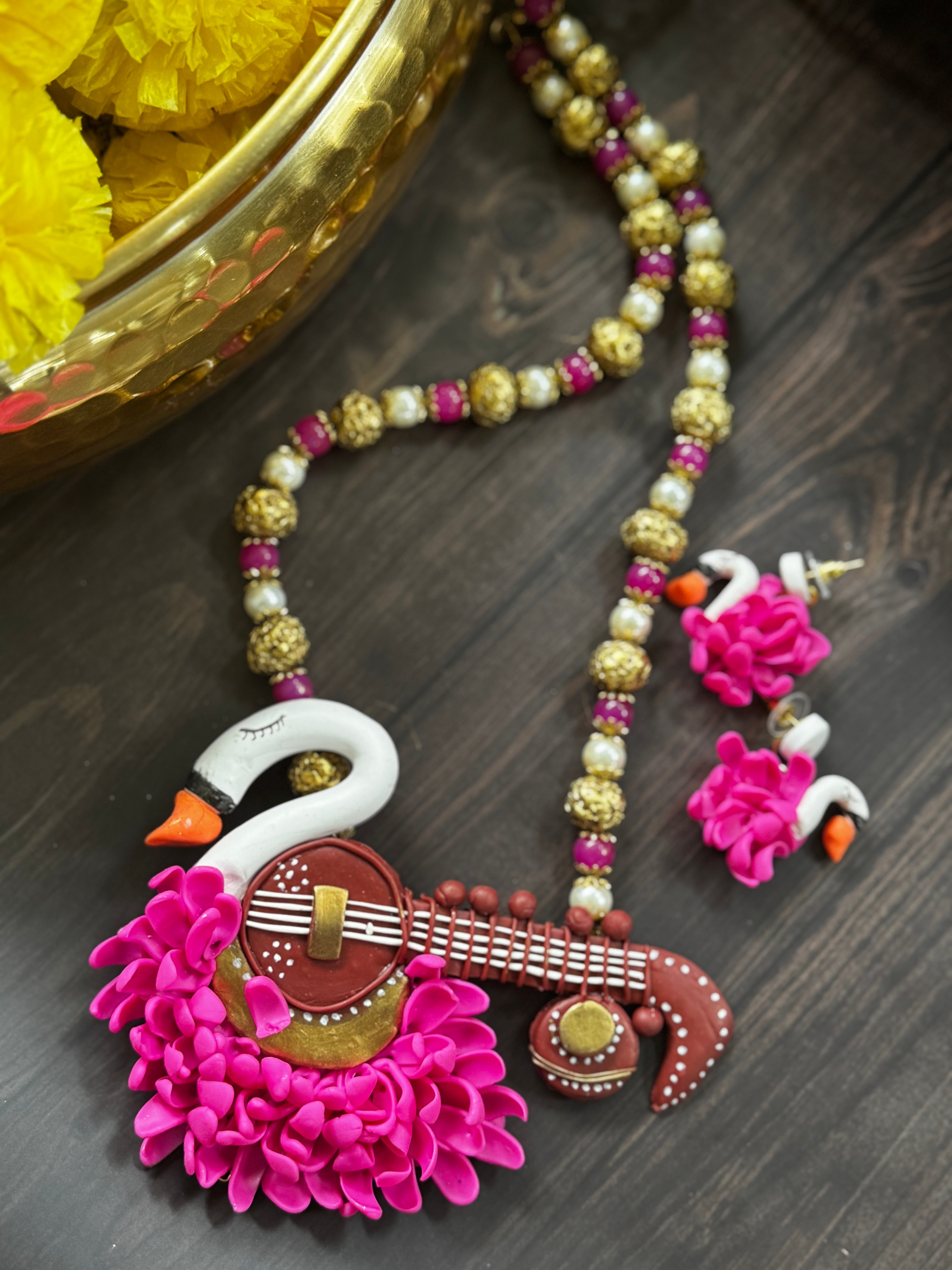 Terracotta Handmade Jewelery - Hansika