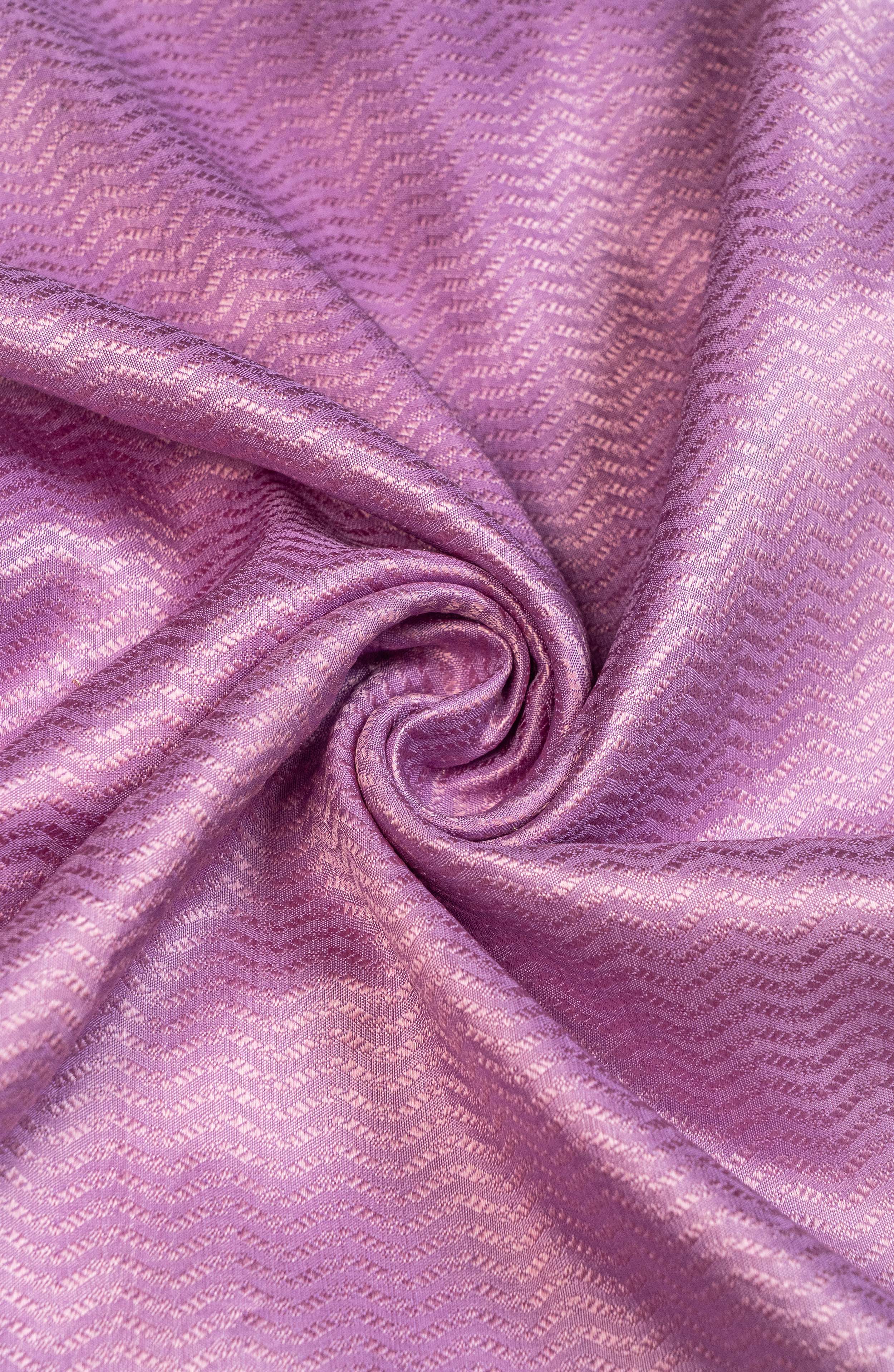 Banarasi Katan Silk Velvet Meena Saree - purple