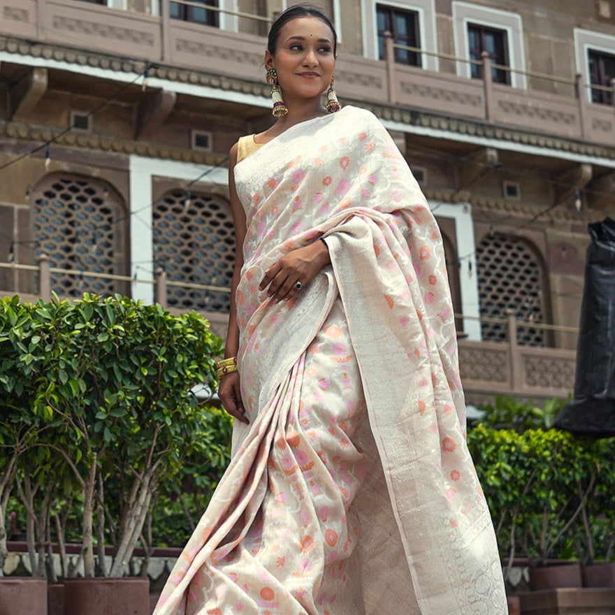 Tussar Georgette Saree