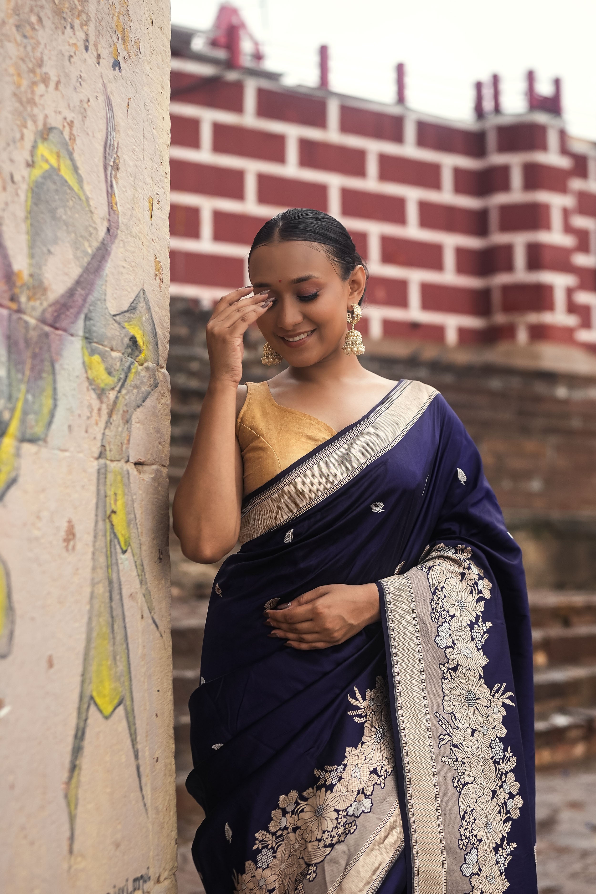 Banarasi Katan Silk Saree
