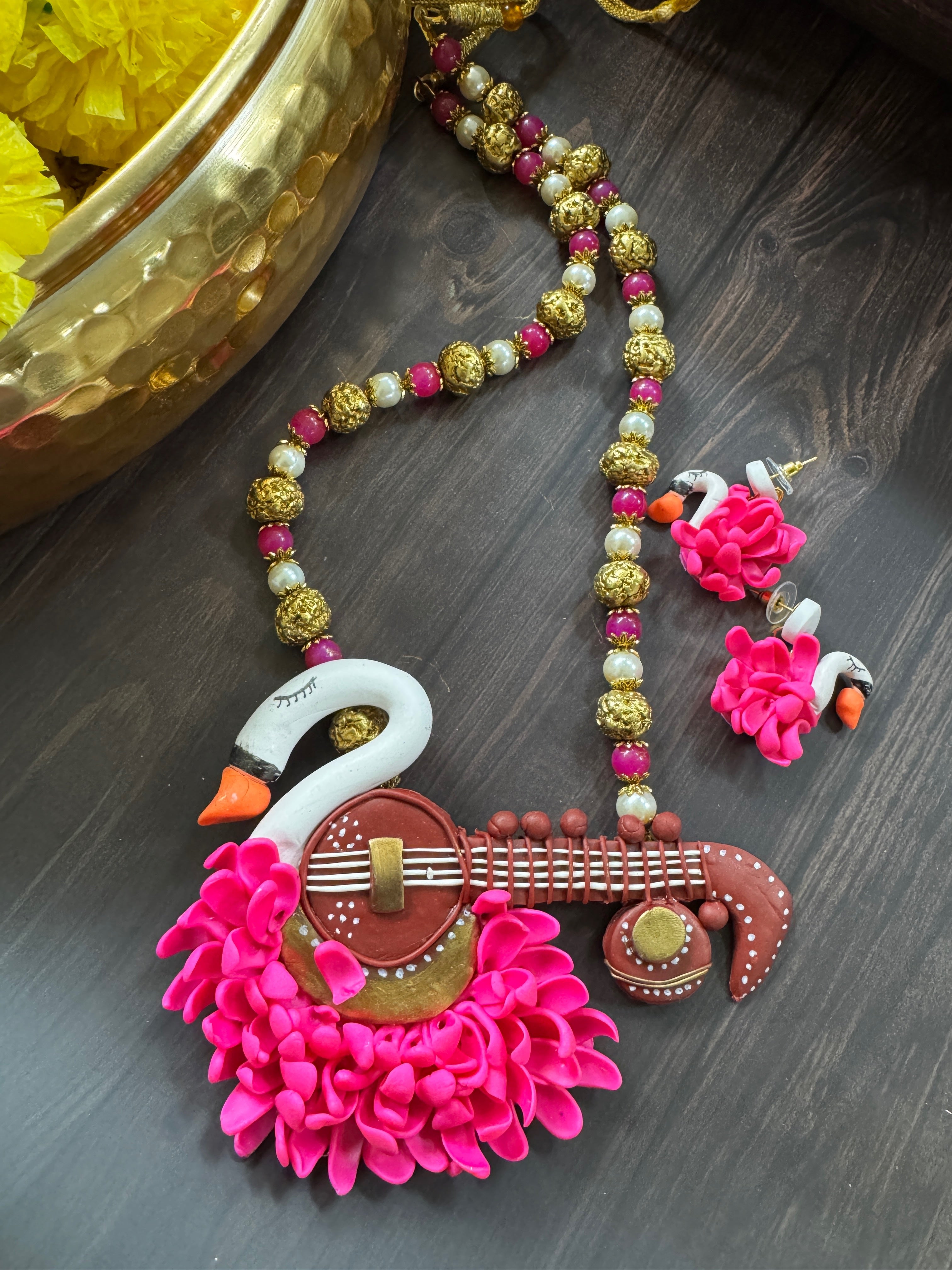 Terracotta Handmade Jewelery - Hansika