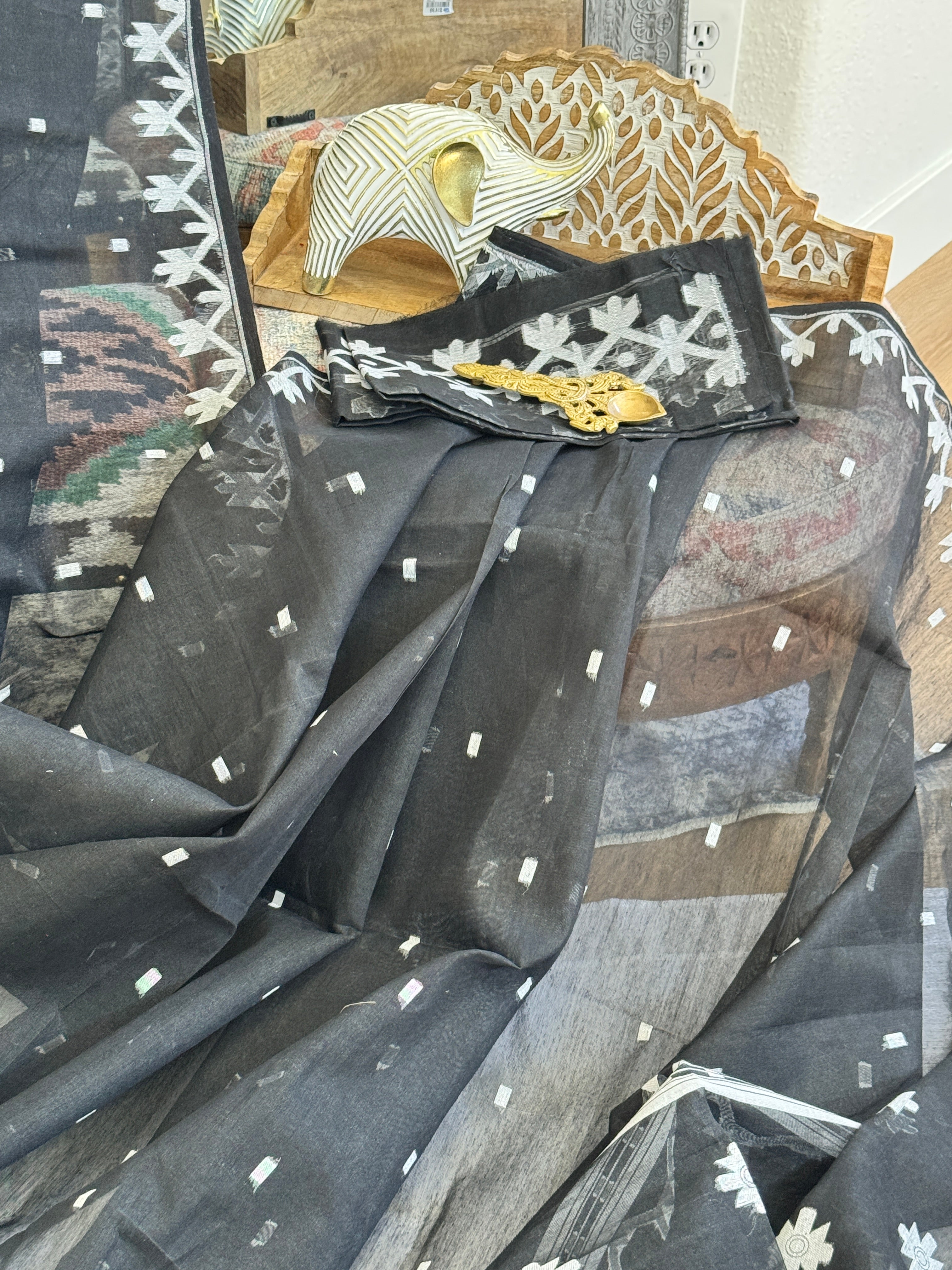 Jamdani Cotton Saree