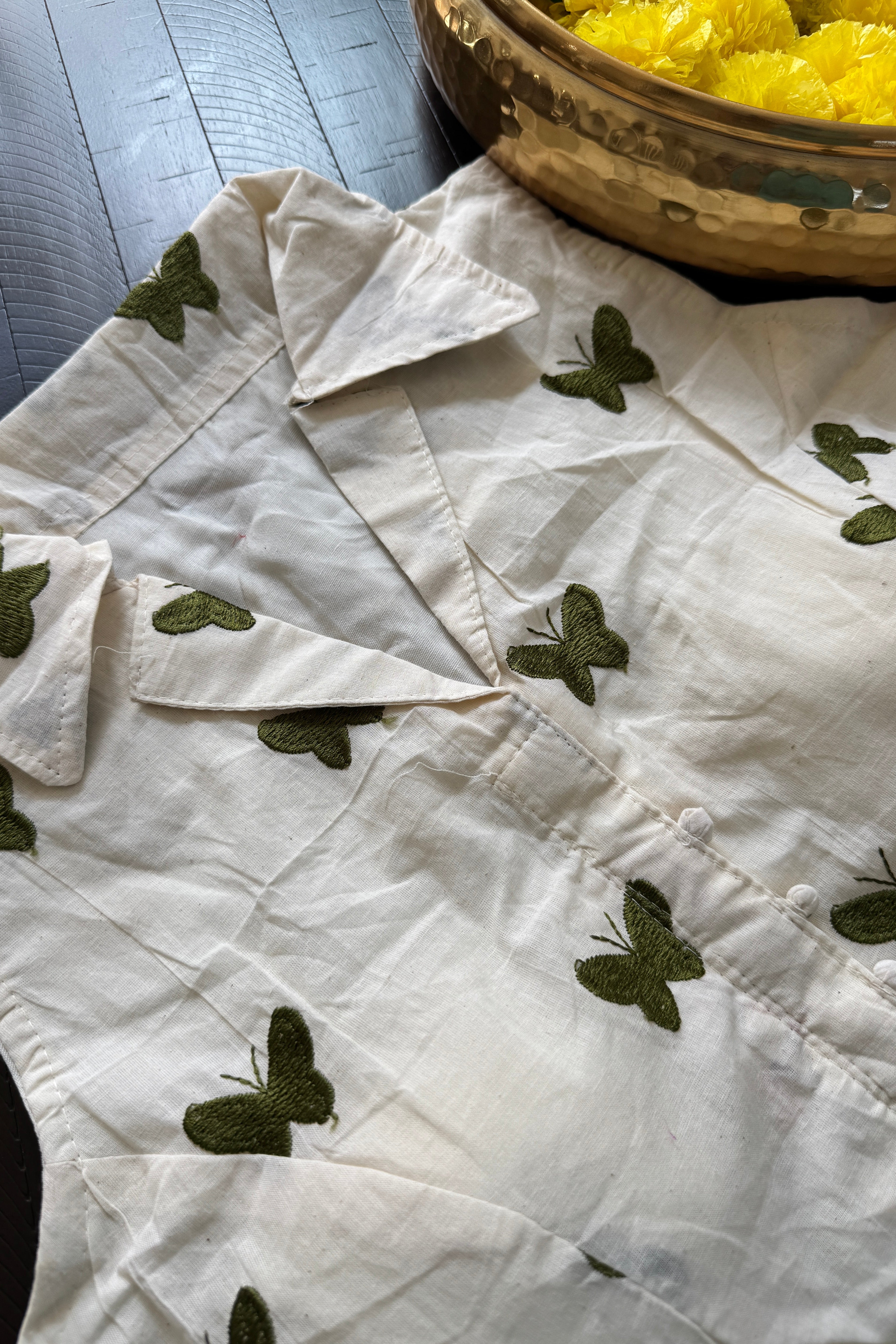 Readymade Padded Cotton front hooks sleeveless blouse