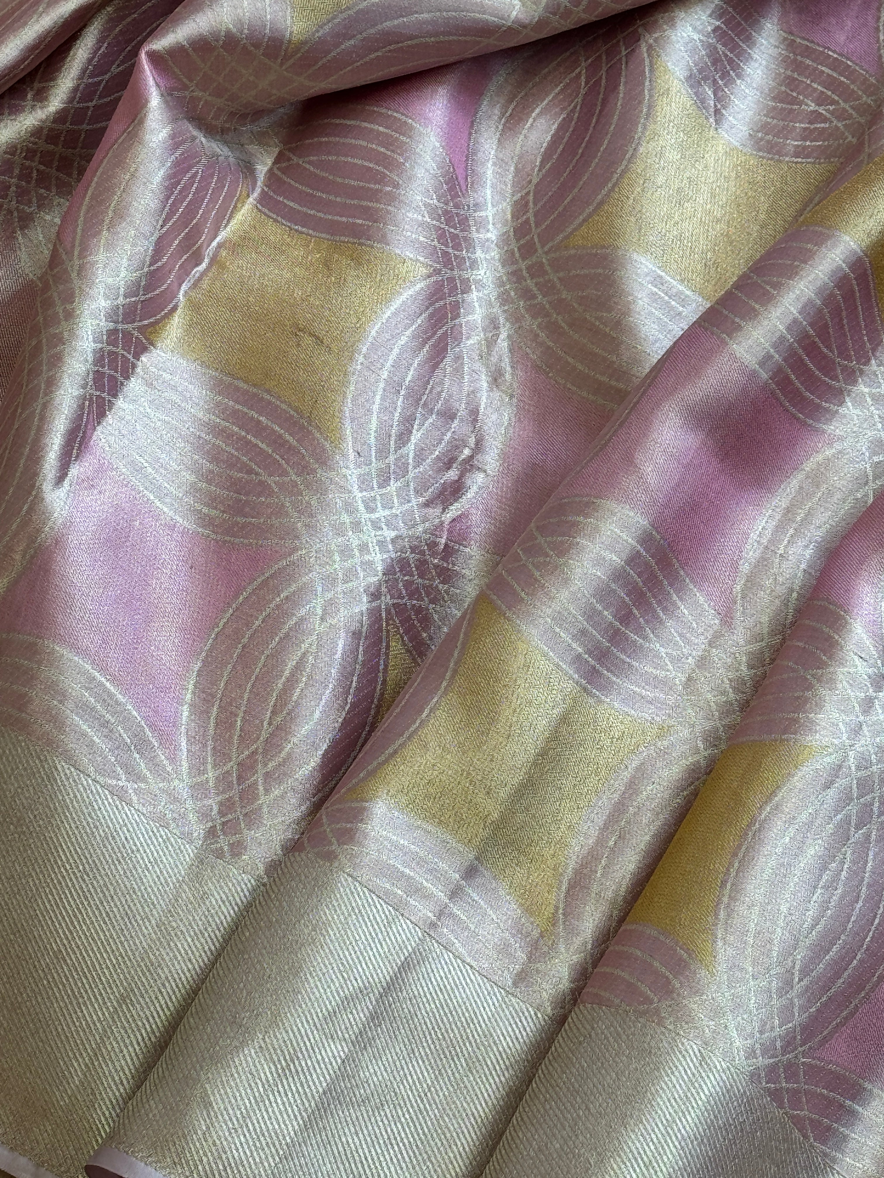 Kanjeevaram Tissue Pure Handloom Silk Saree