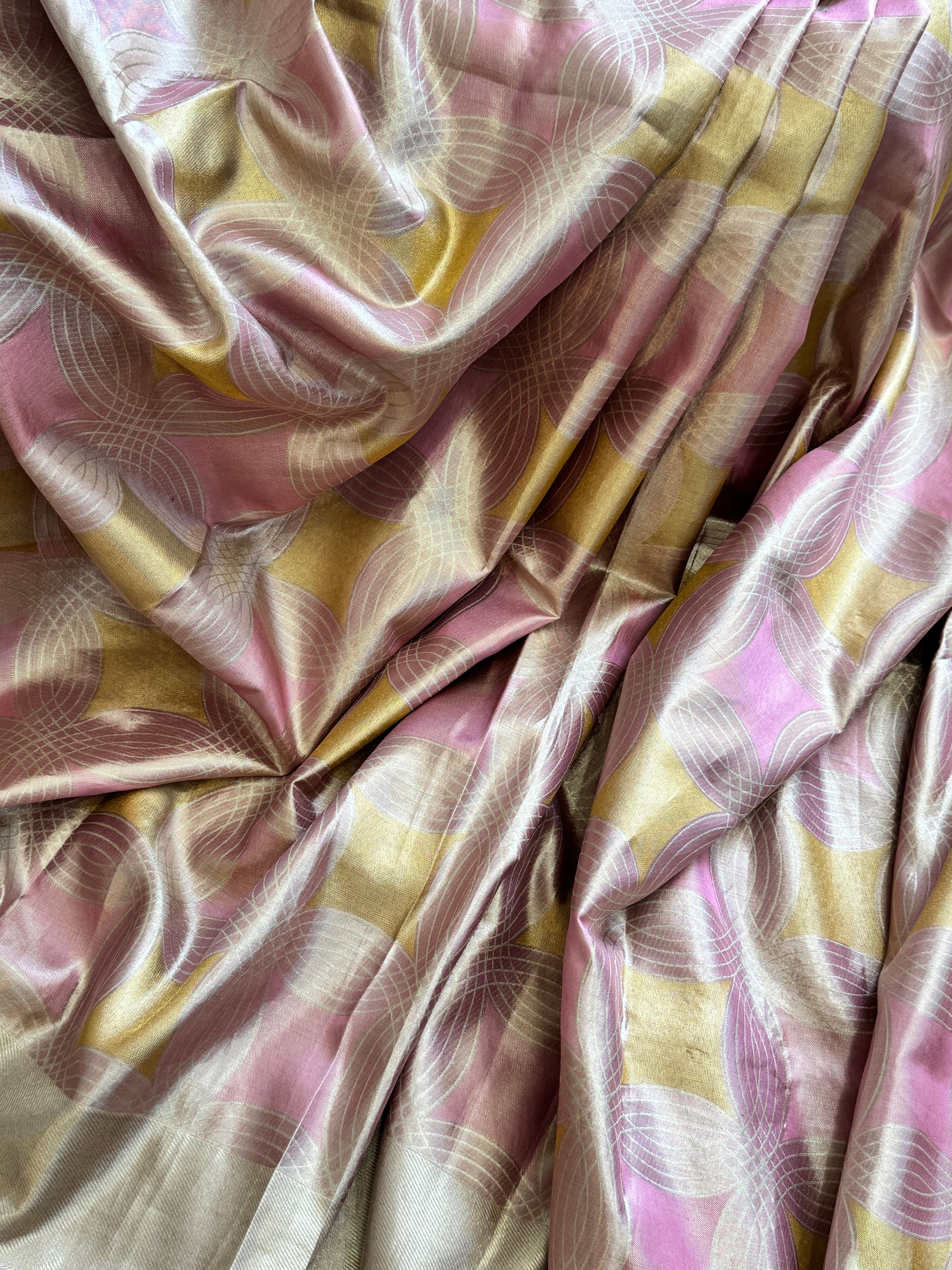 Kanjeevaram Tissue Pure Handloom Silk Saree