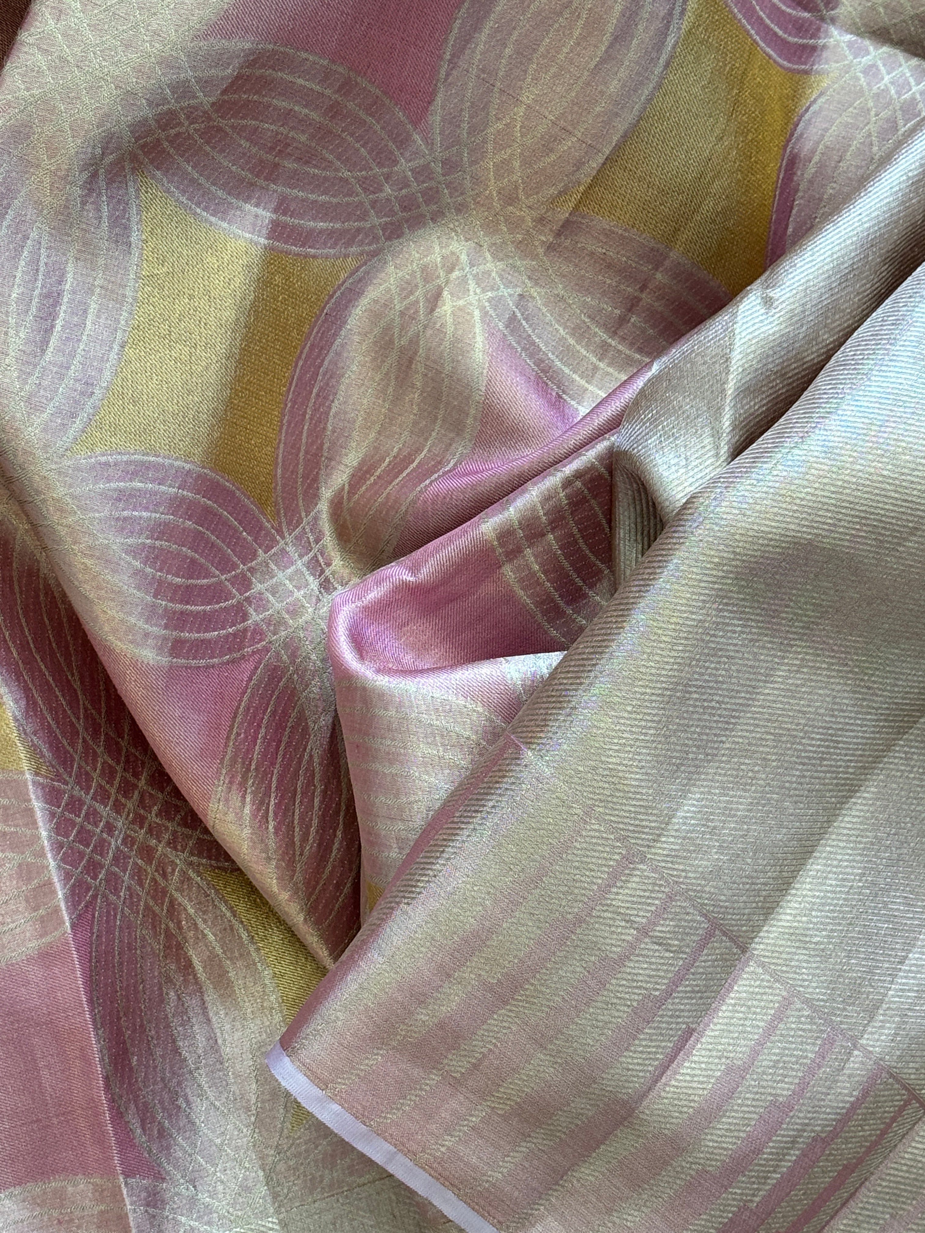 Kanjeevaram Tissue Pure Handloom Silk Saree
