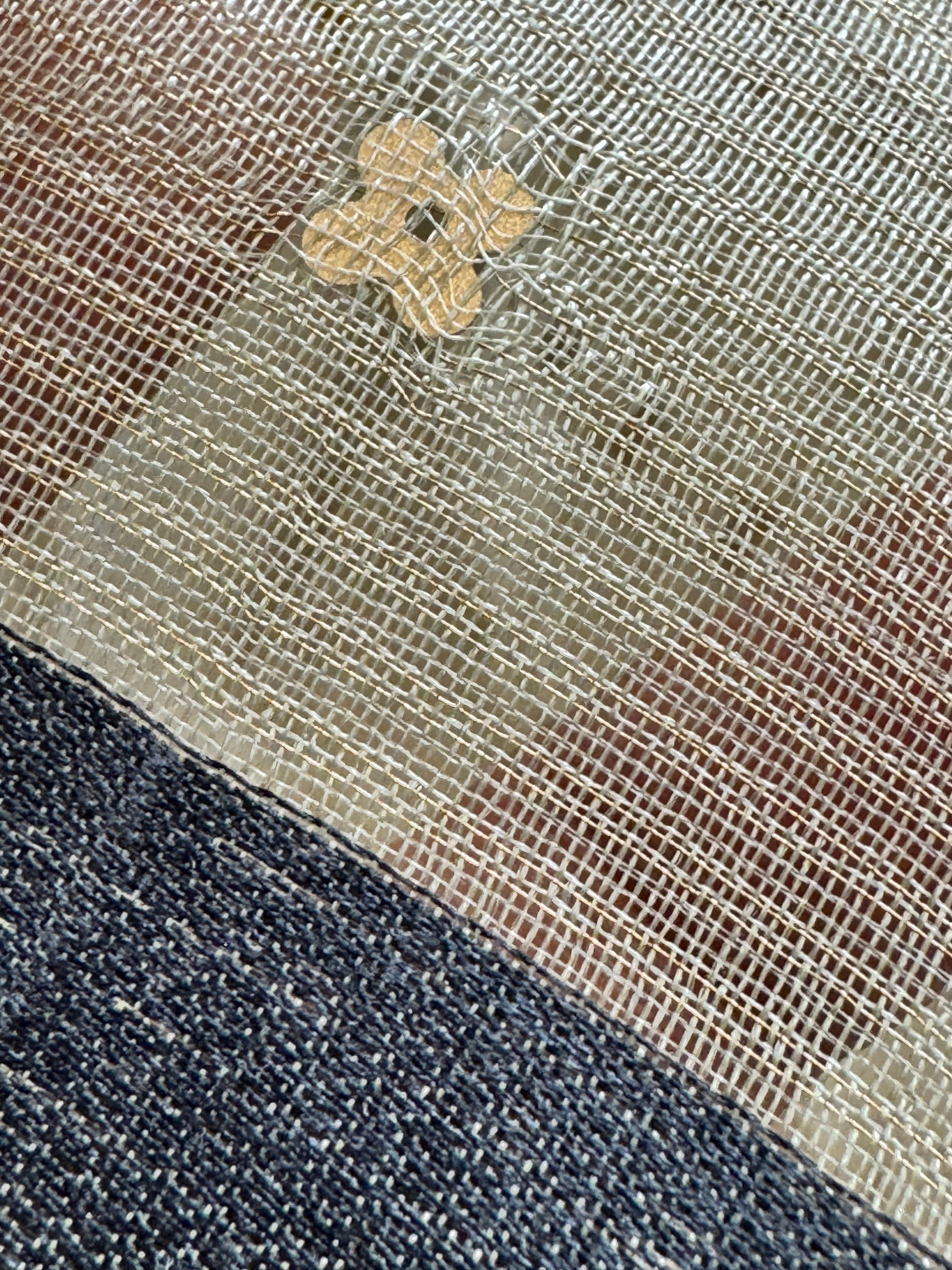 Silk Handloom Saree with weaving