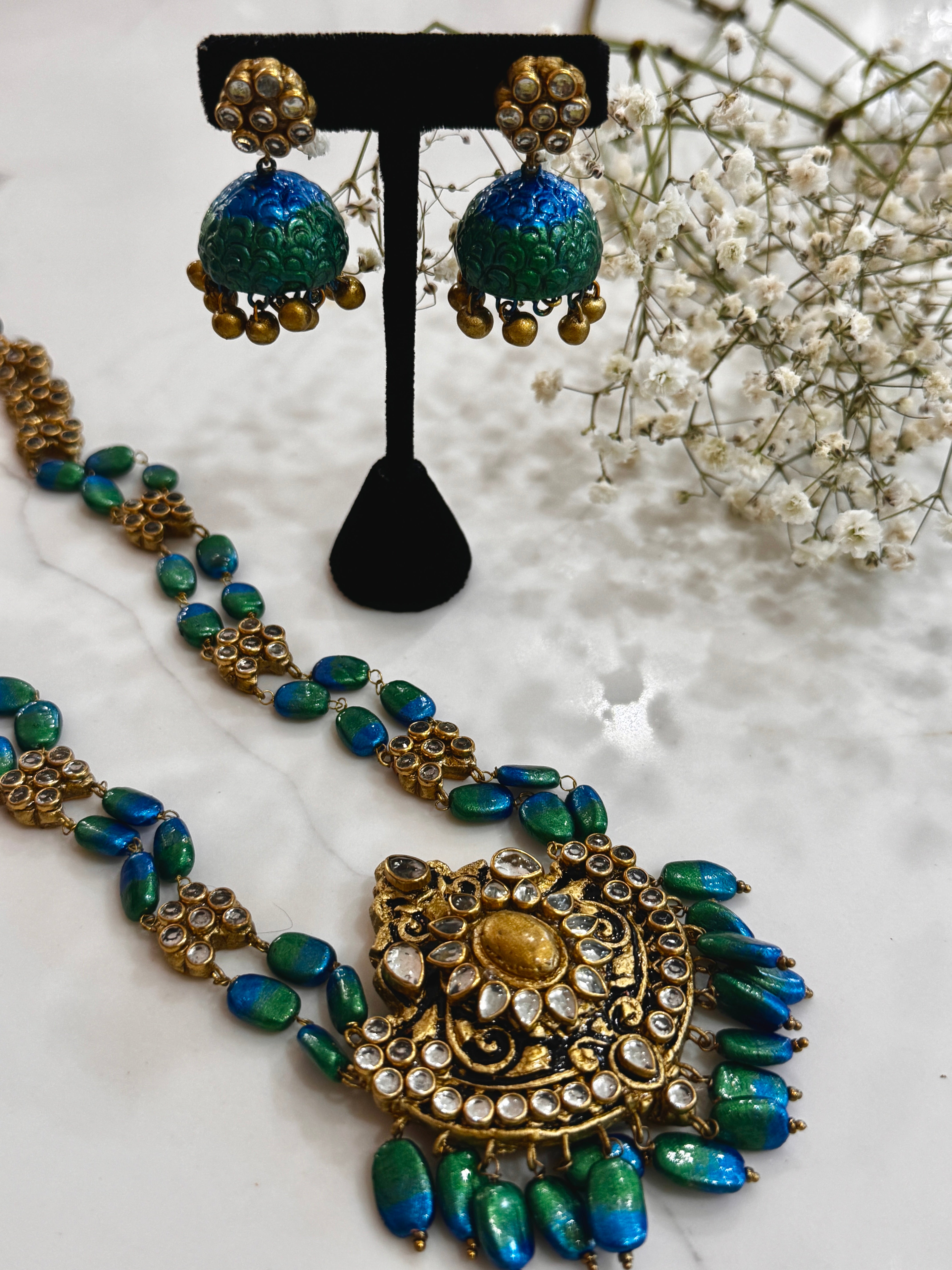 Terracotta Handmade Jewelery - nalini