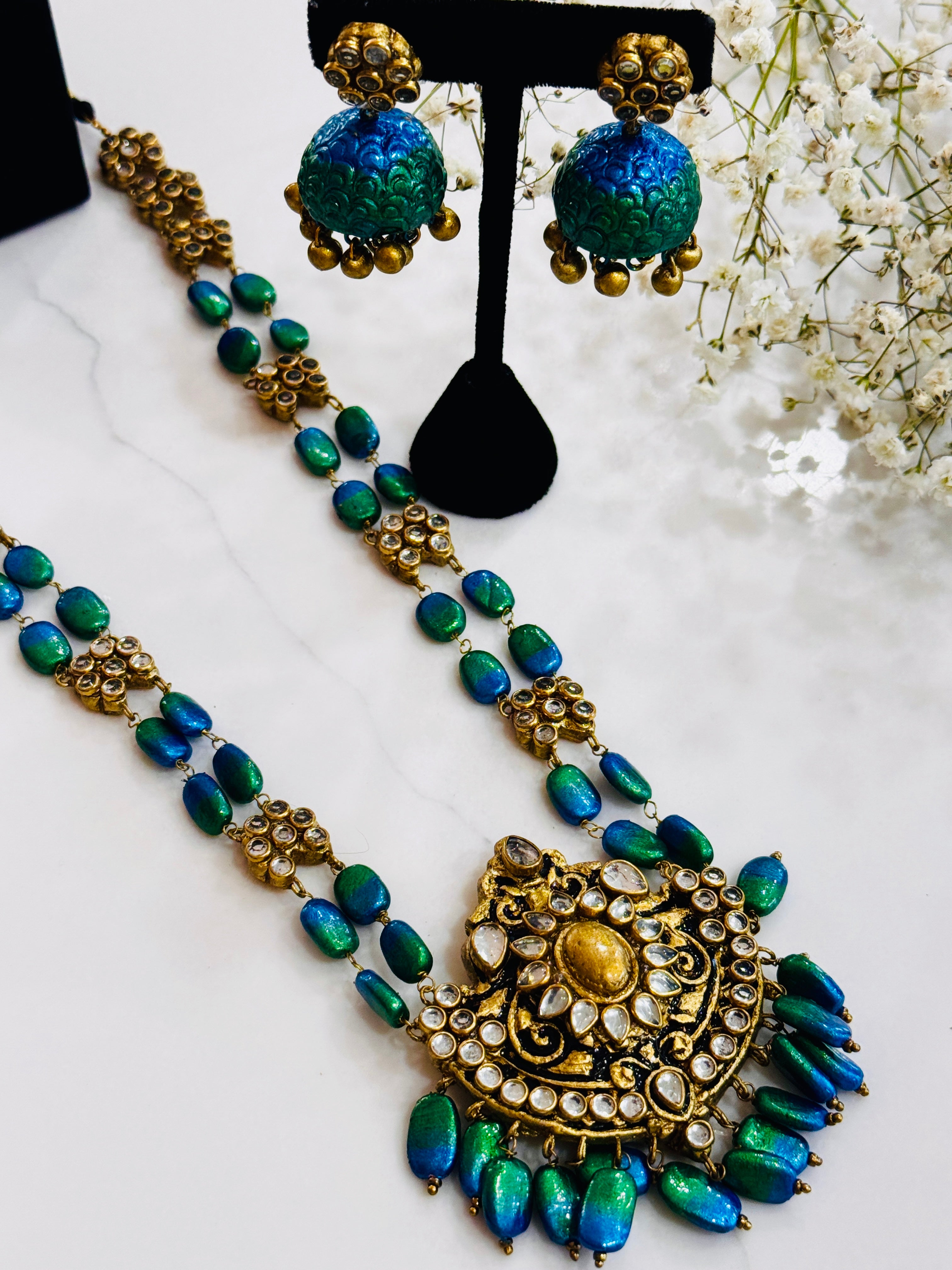 Terracotta Handmade Jewelery - nalini