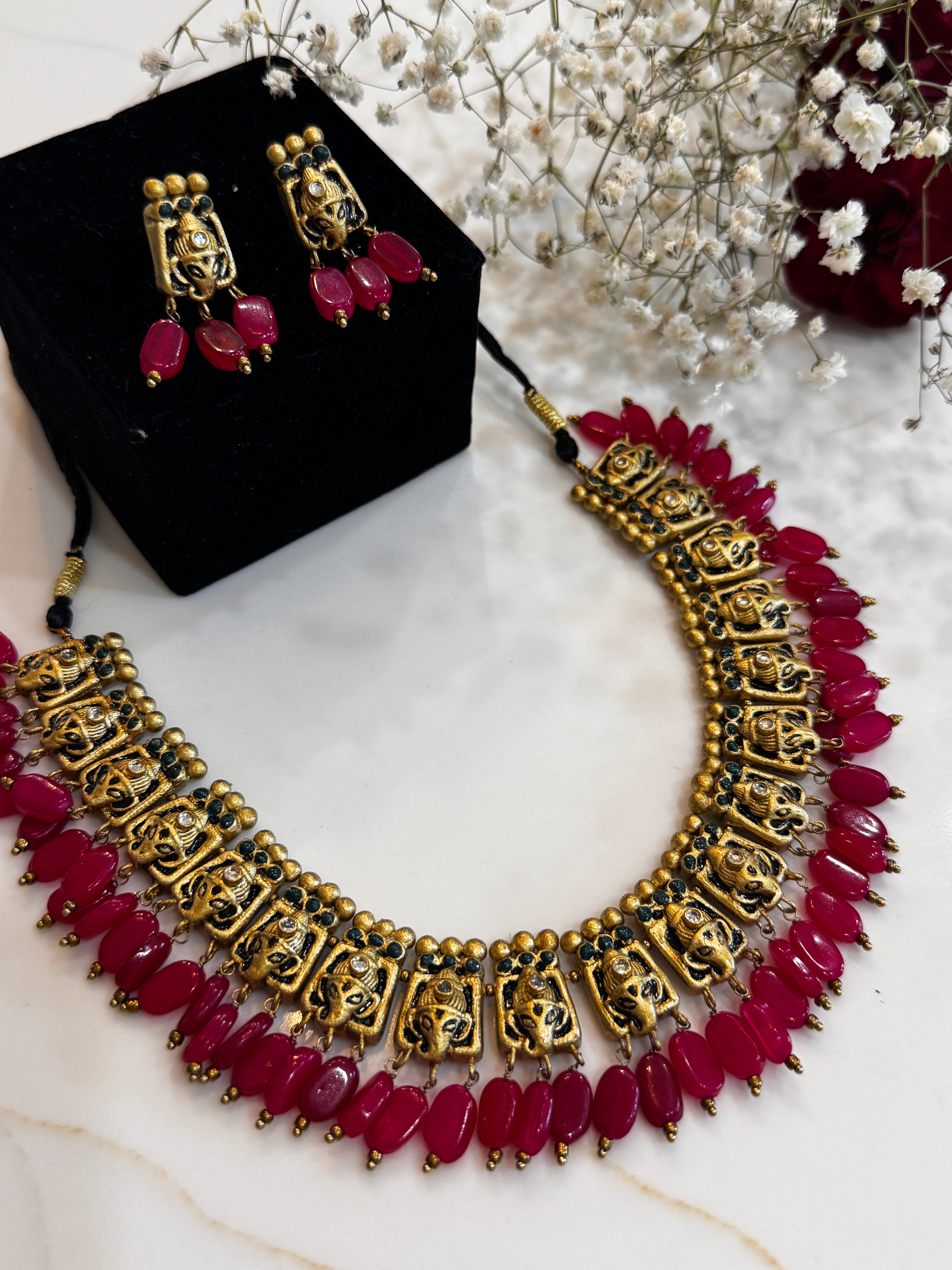 Terracotta Handmade Jewelery - maithili