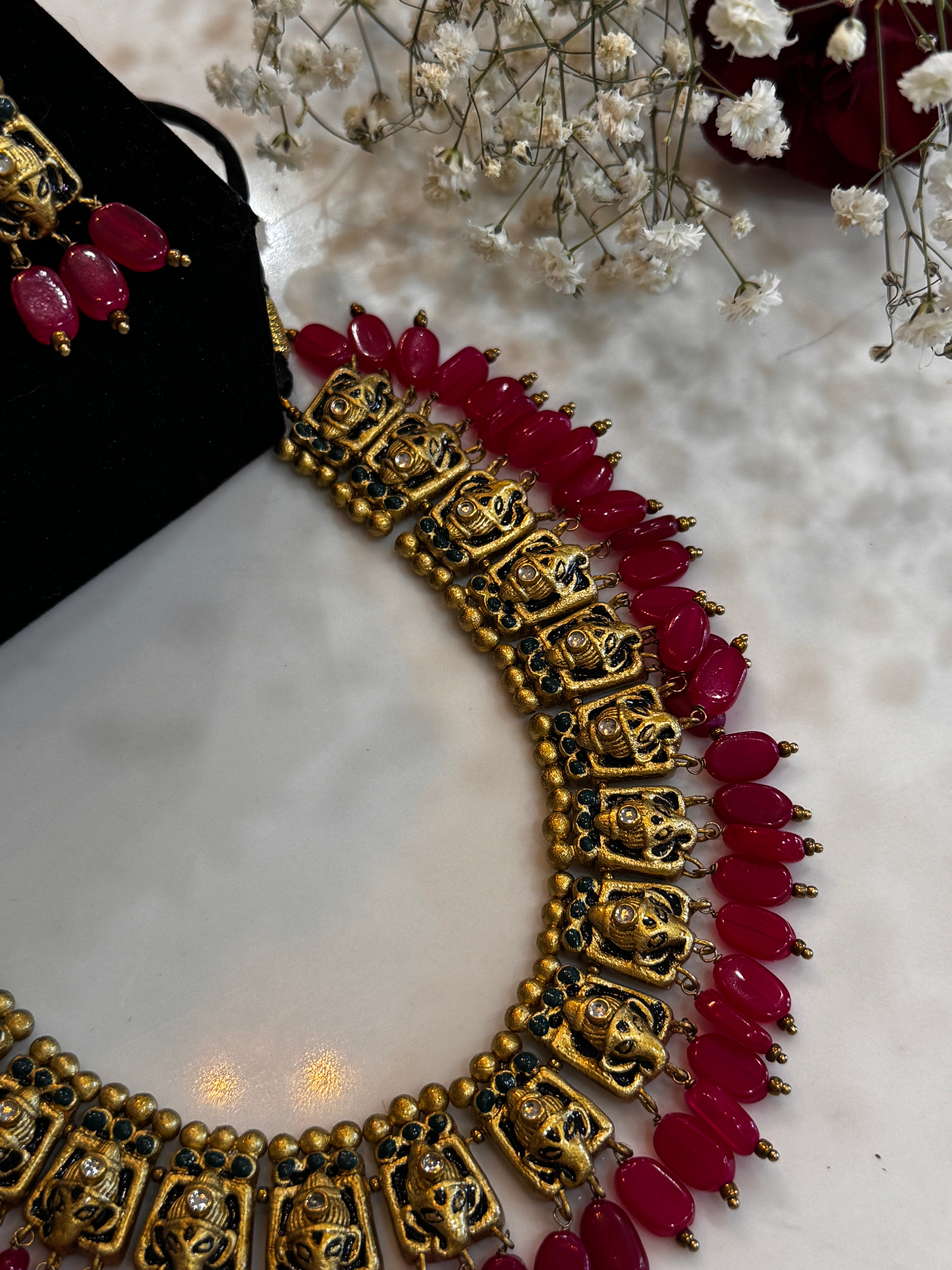 Terracotta Handmade Jewelery - maithili