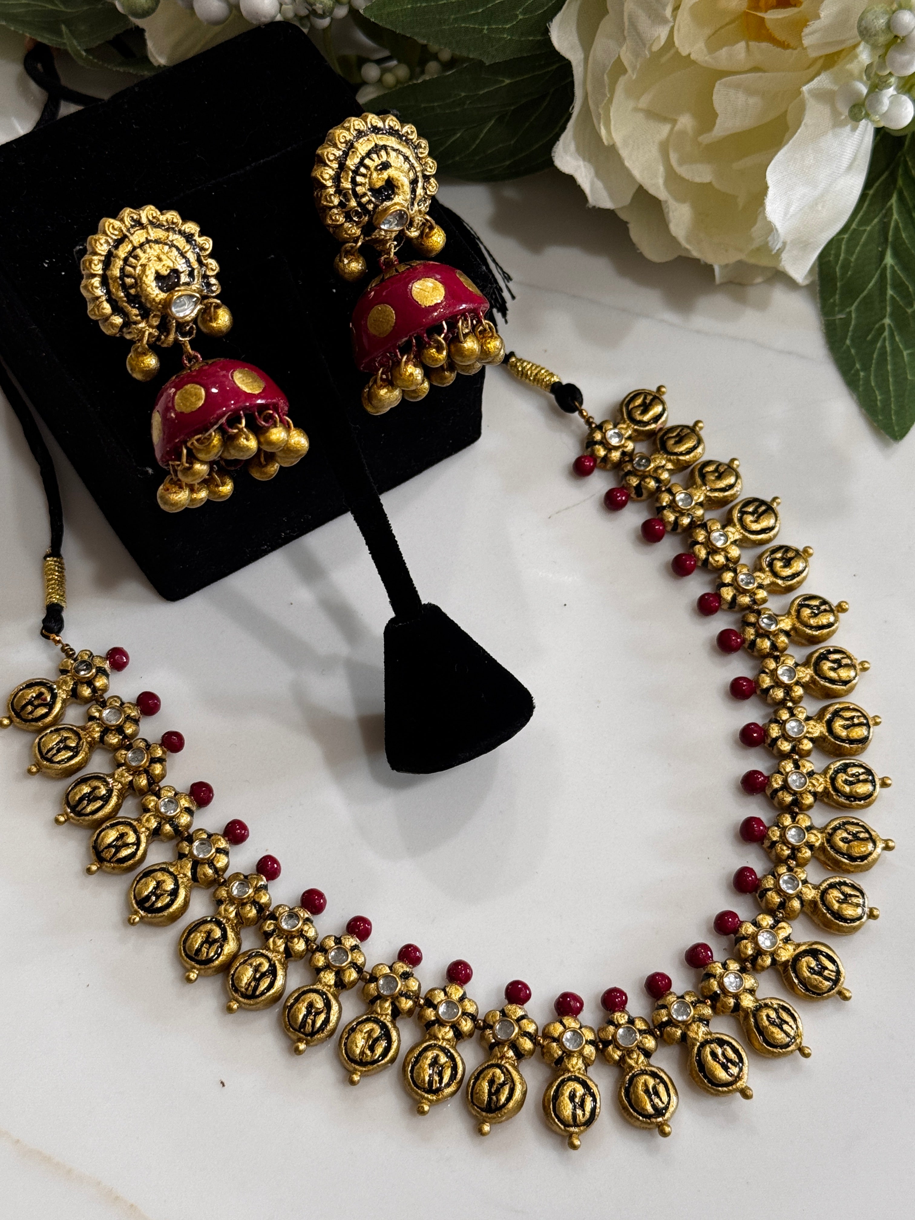 Terracotta Handmade Jewelery - vidushi