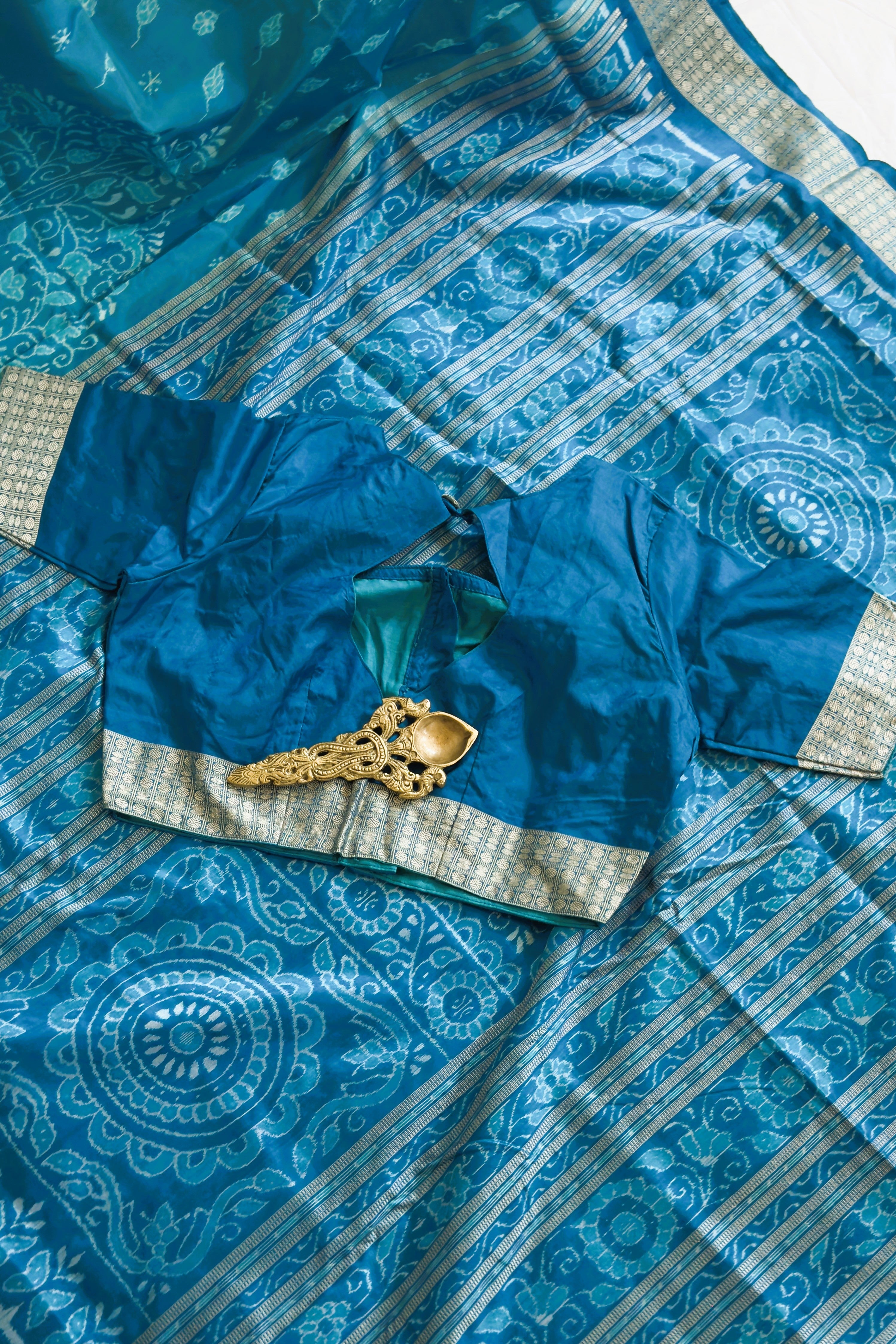 Odisha Full Body Bandha Sambalpuri Silk Handloom Saree