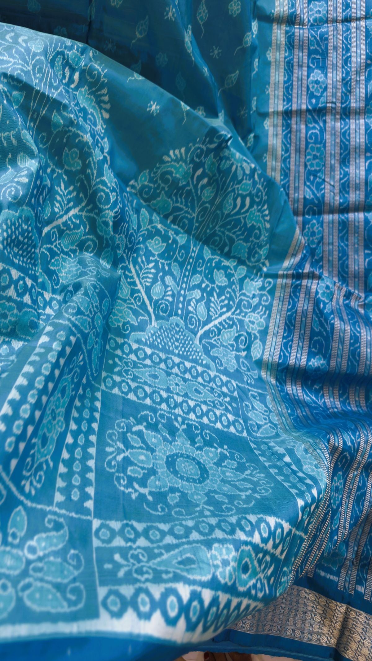 Odisha Full Body Bandha Sambalpuri Silk Handloom Saree