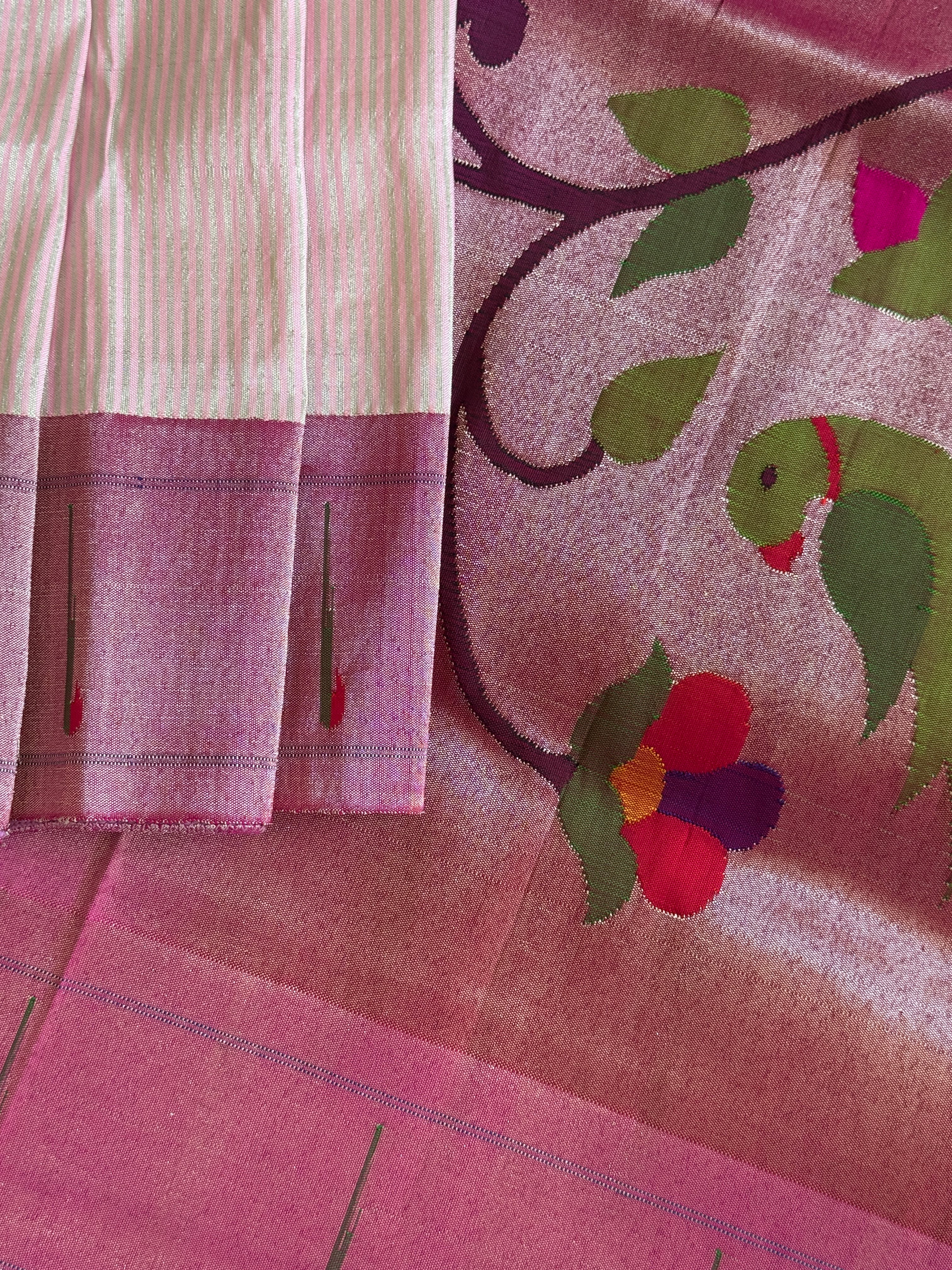 Paithani Pure silk handloom saree