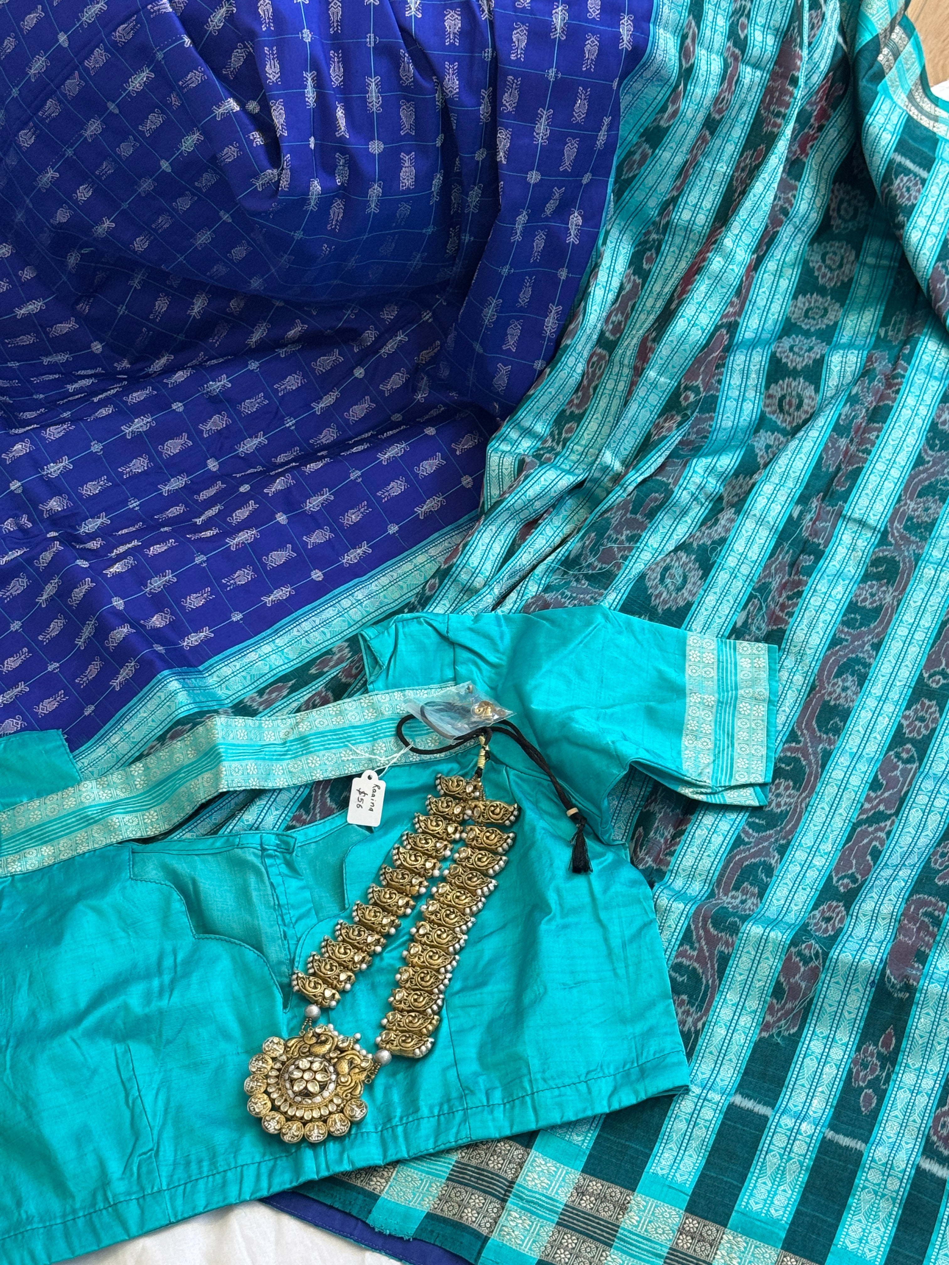 Odisha Hazar Butta Mulberry Silk Handloom Saree