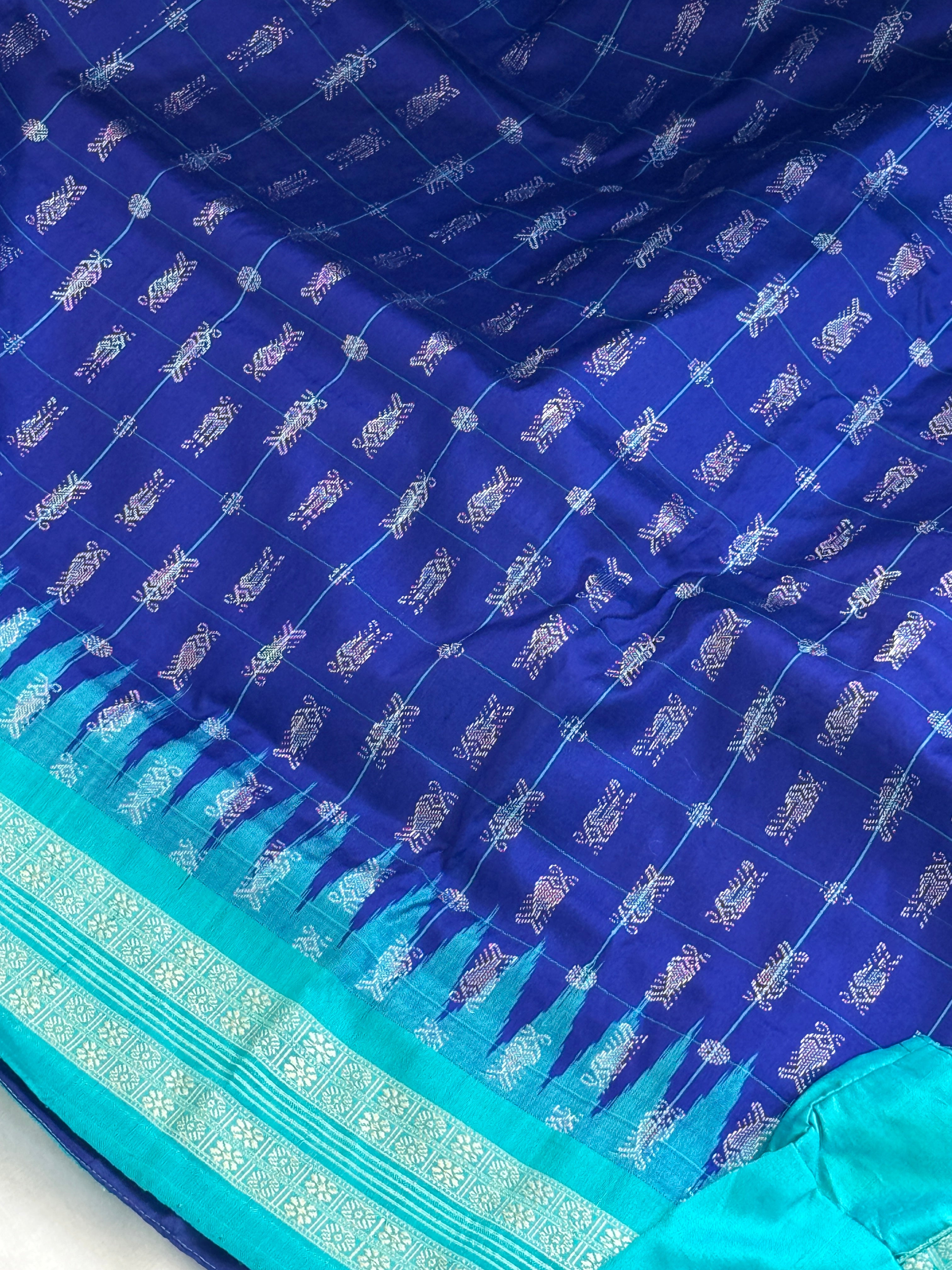 Odisha Hazar Butta Mulberry Silk Handloom Saree