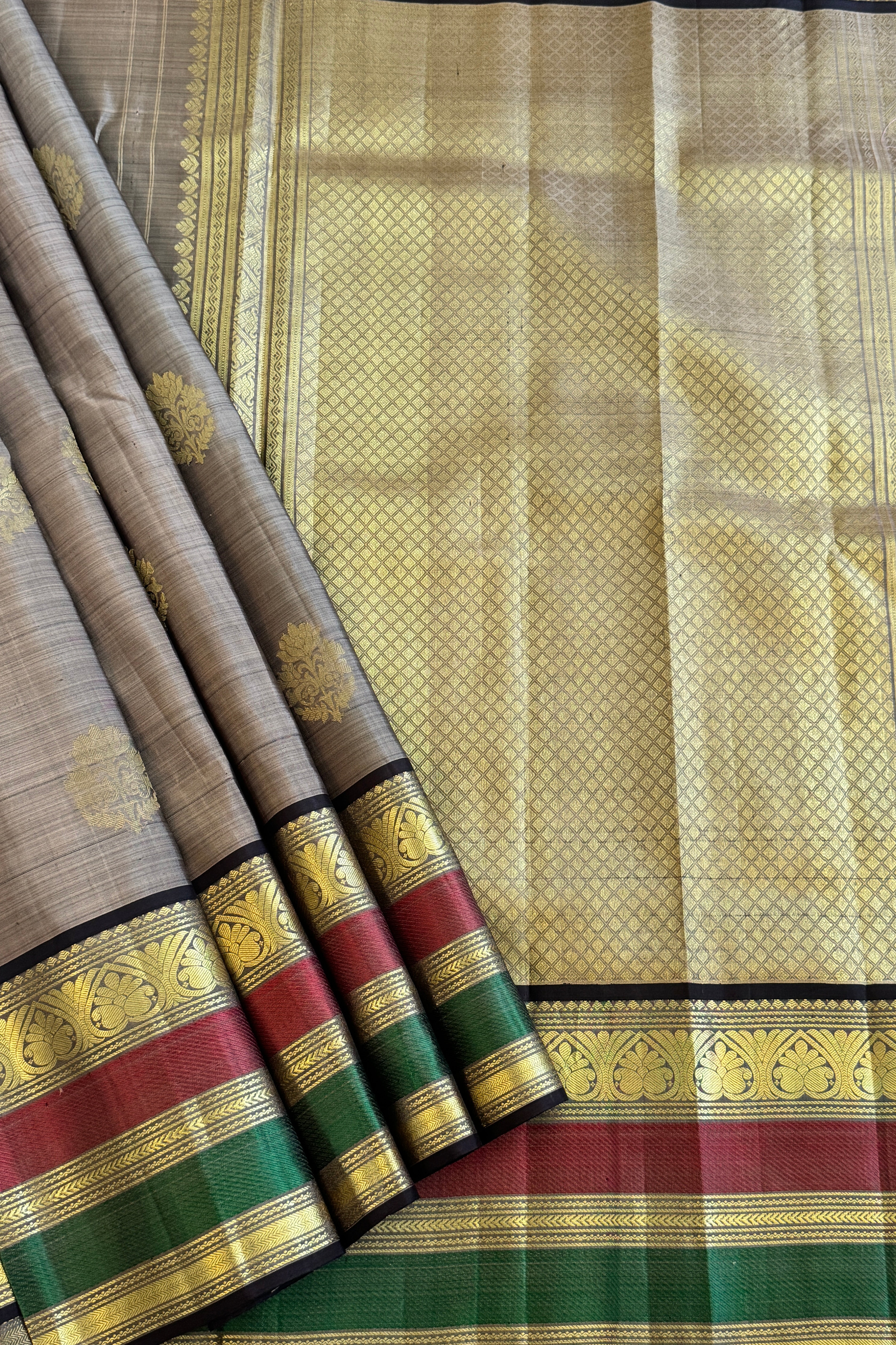 Kanjeevaram Handloom Pure Silk Saree