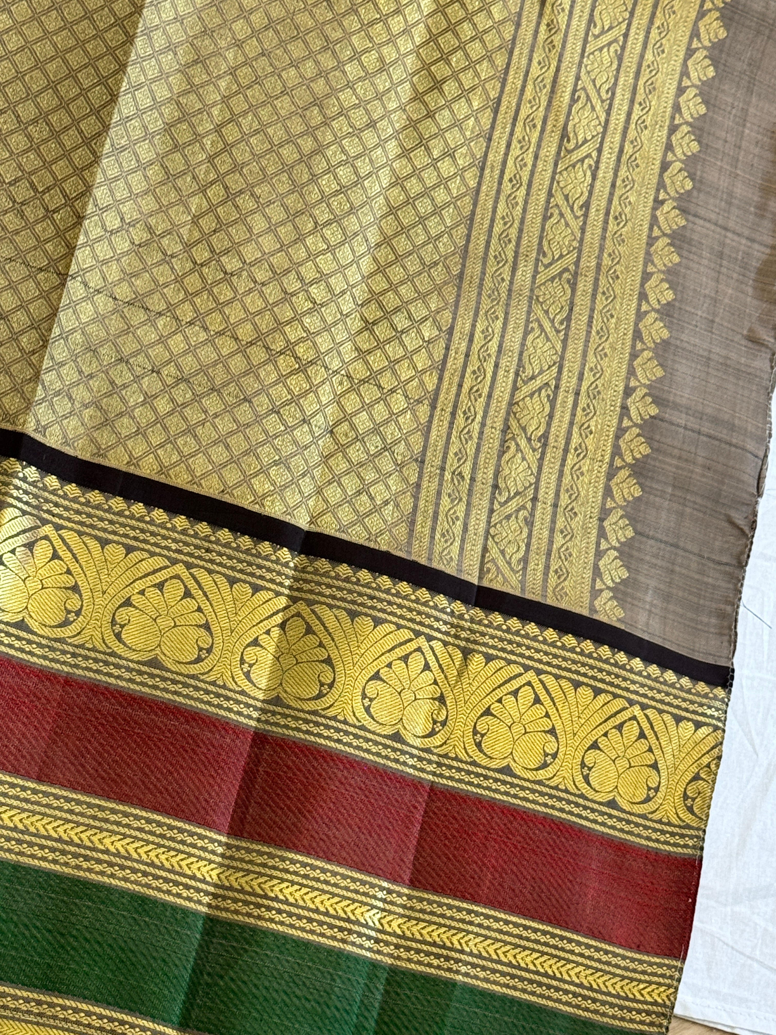 Kanjeevaram Handloom Pure Silk Saree
