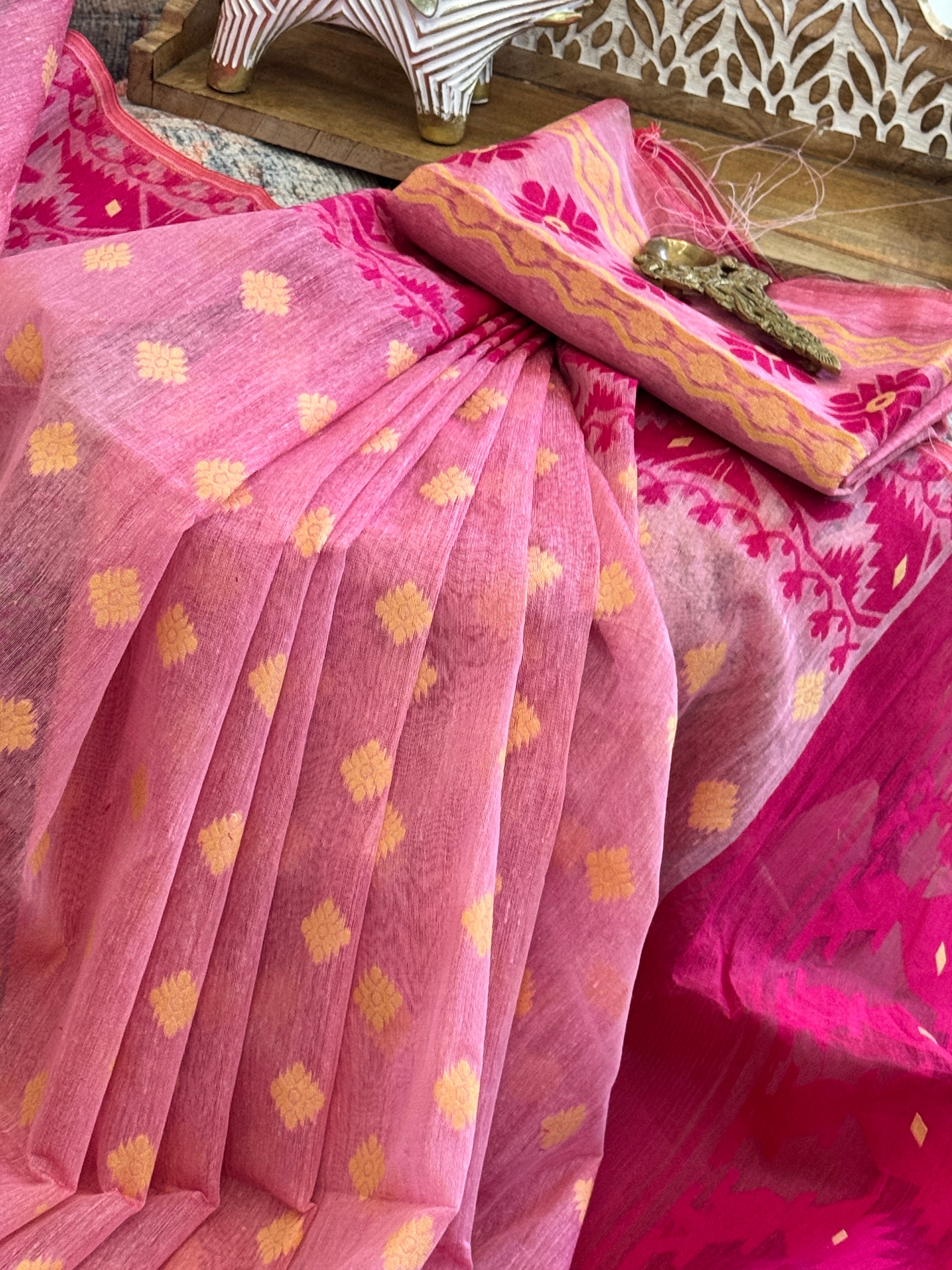 Jamdani Cotton Saree