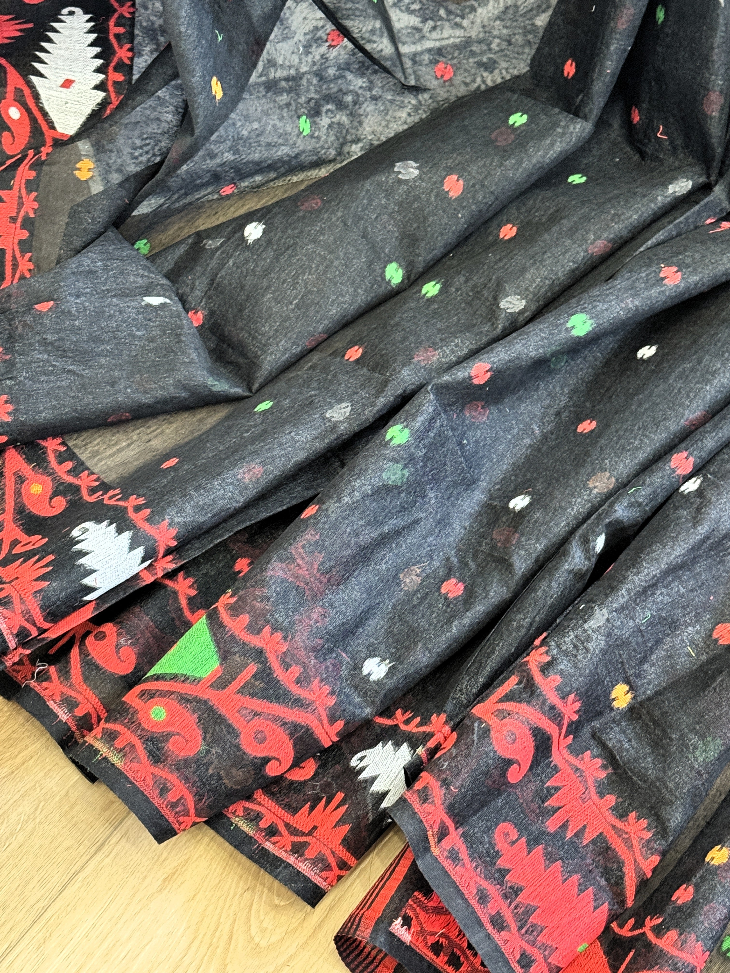 Jamdani Cotton Saree