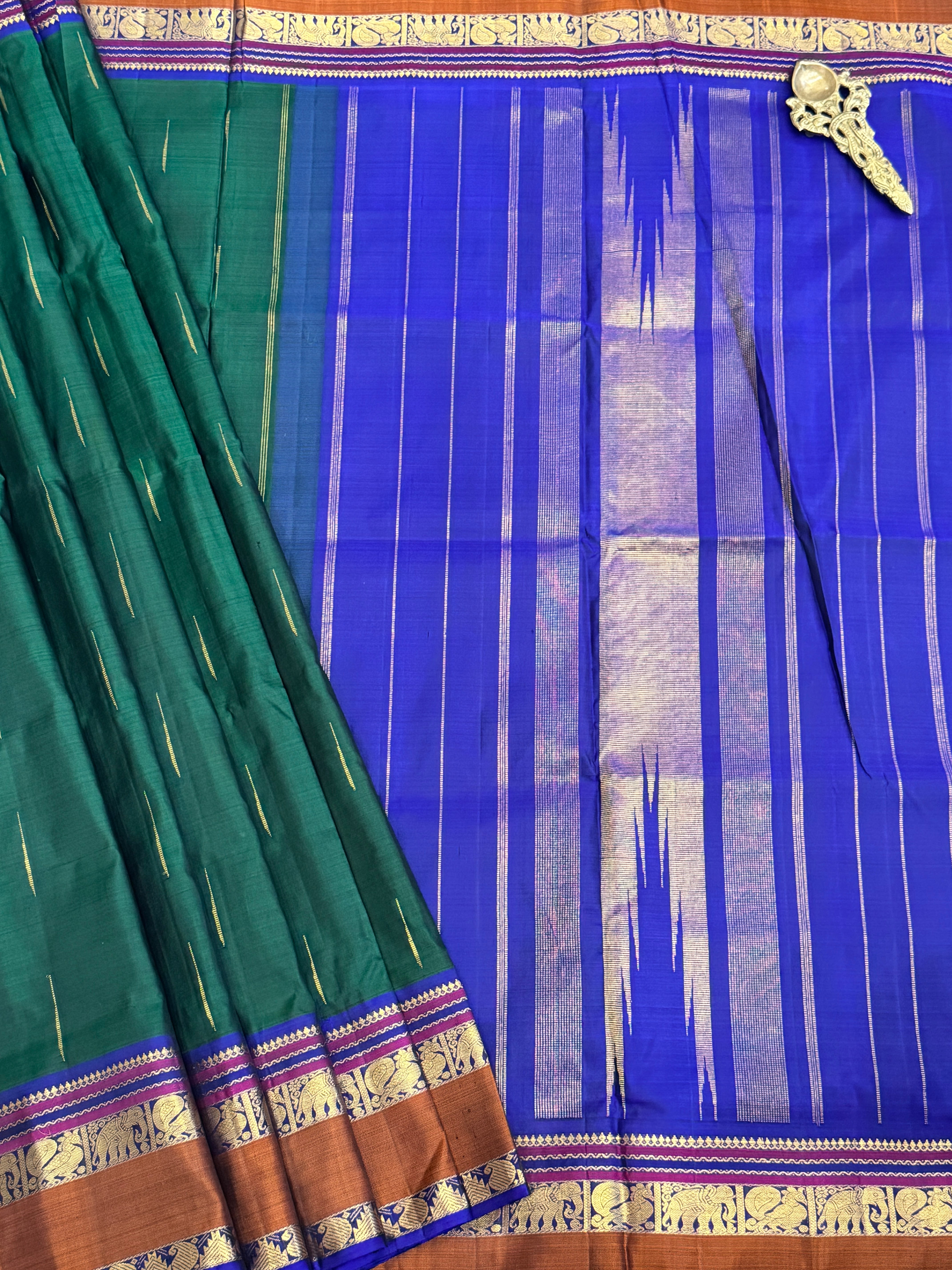 Kanjeevaram Handloom Pure Silk Saree