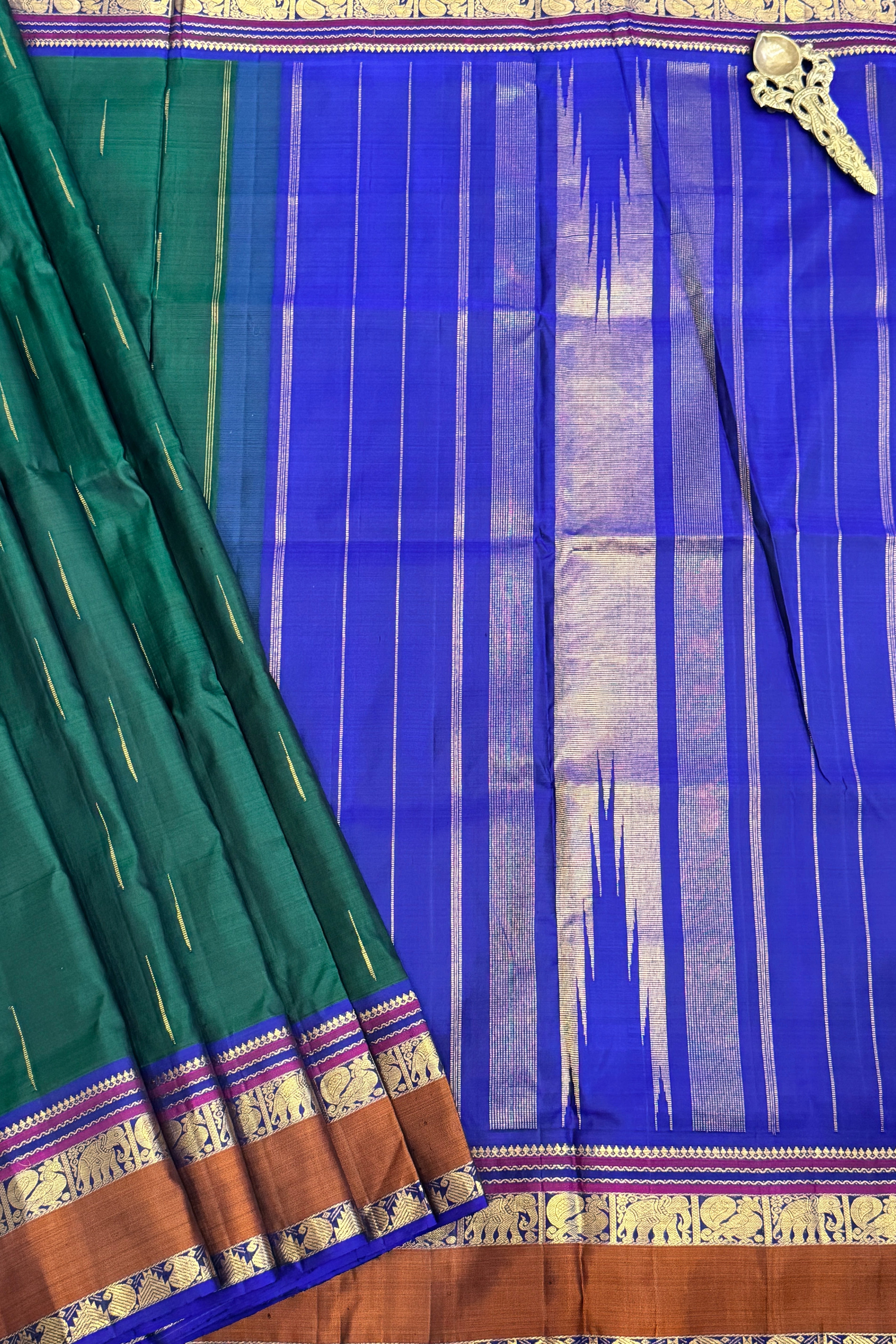 Kanjeevaram Handloom Pure Silk Saree