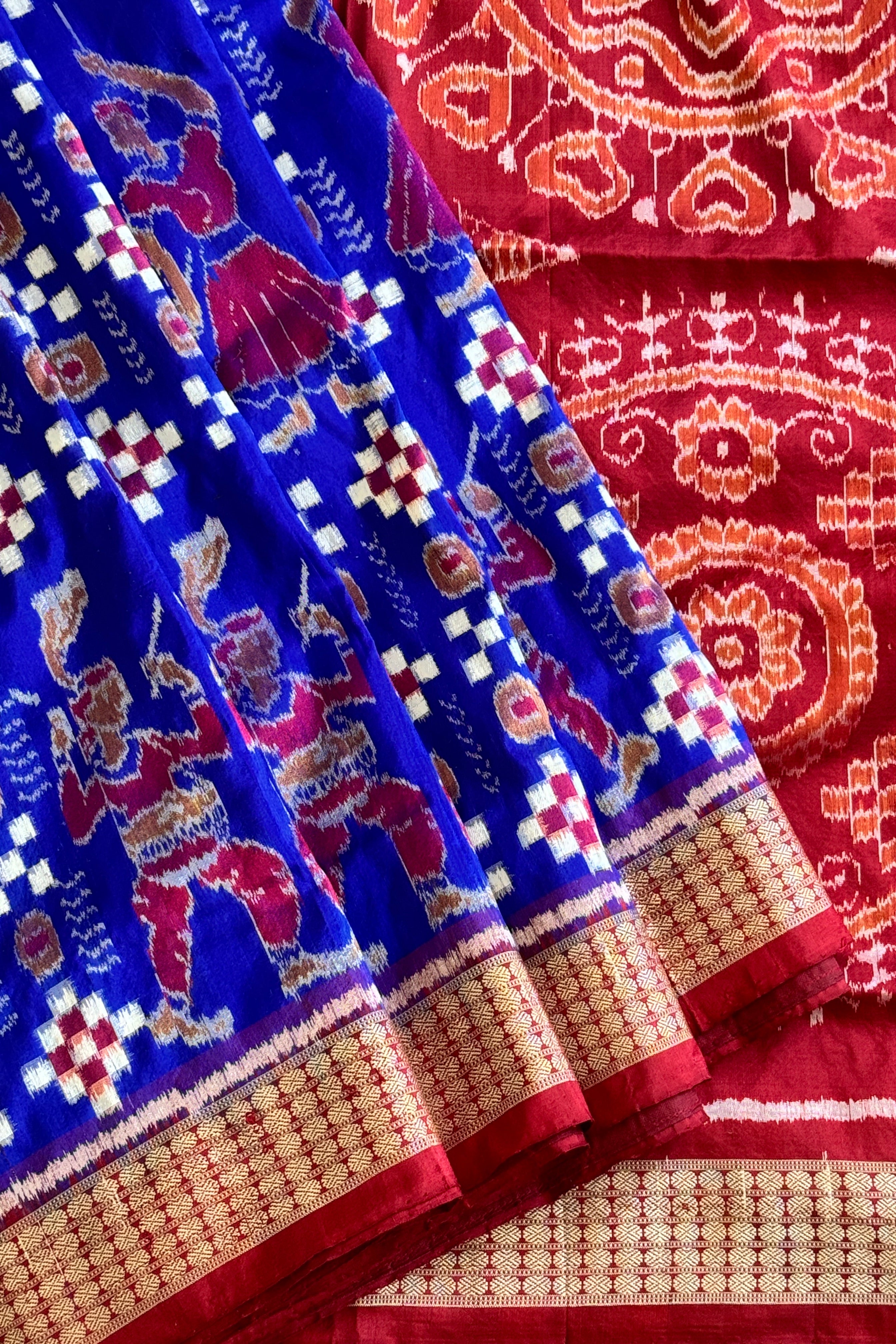 Odisha Sambalpuri Pure Silk Handloom Saree