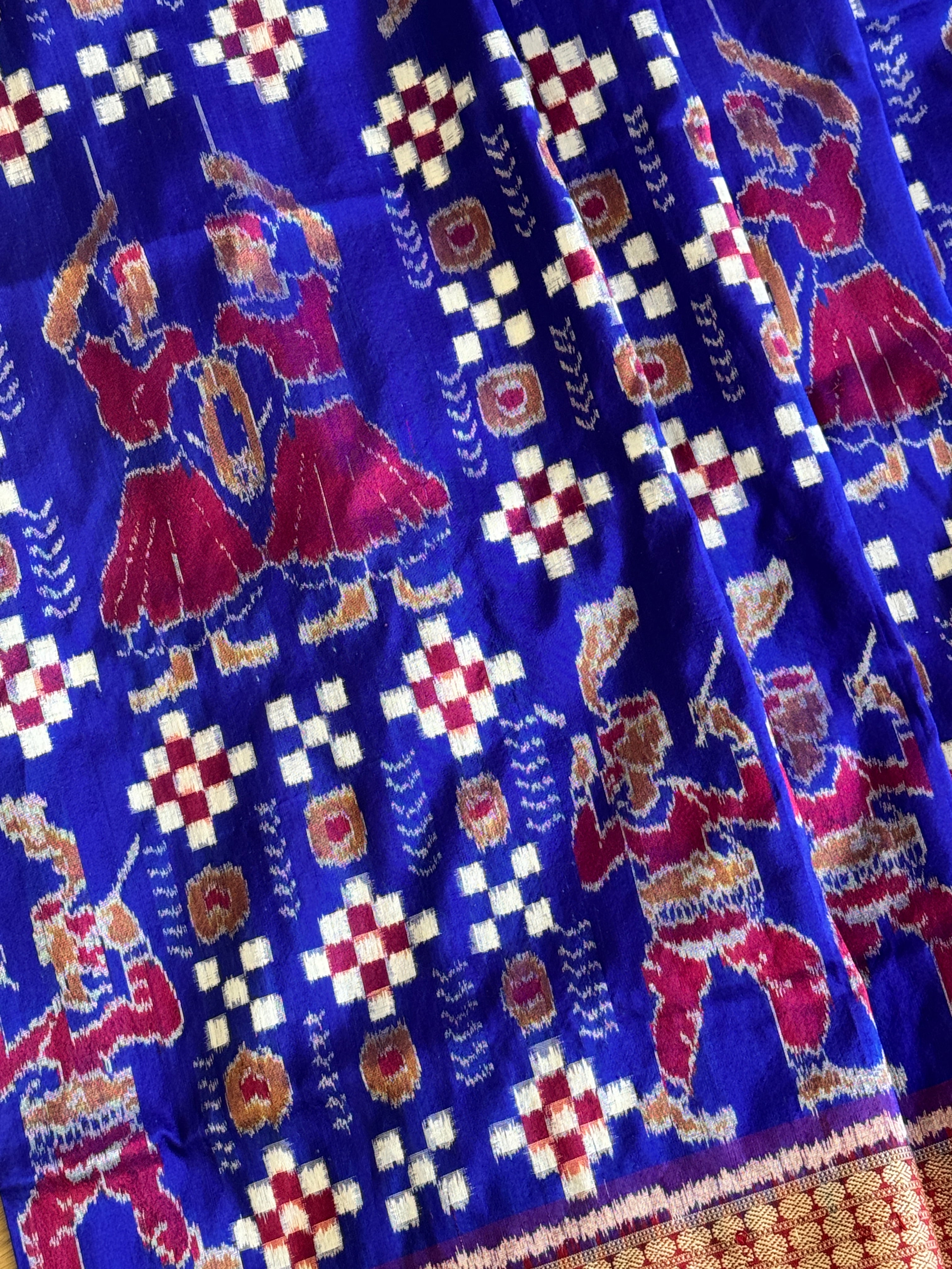 Odisha Sambalpuri Pure Silk Handloom Saree