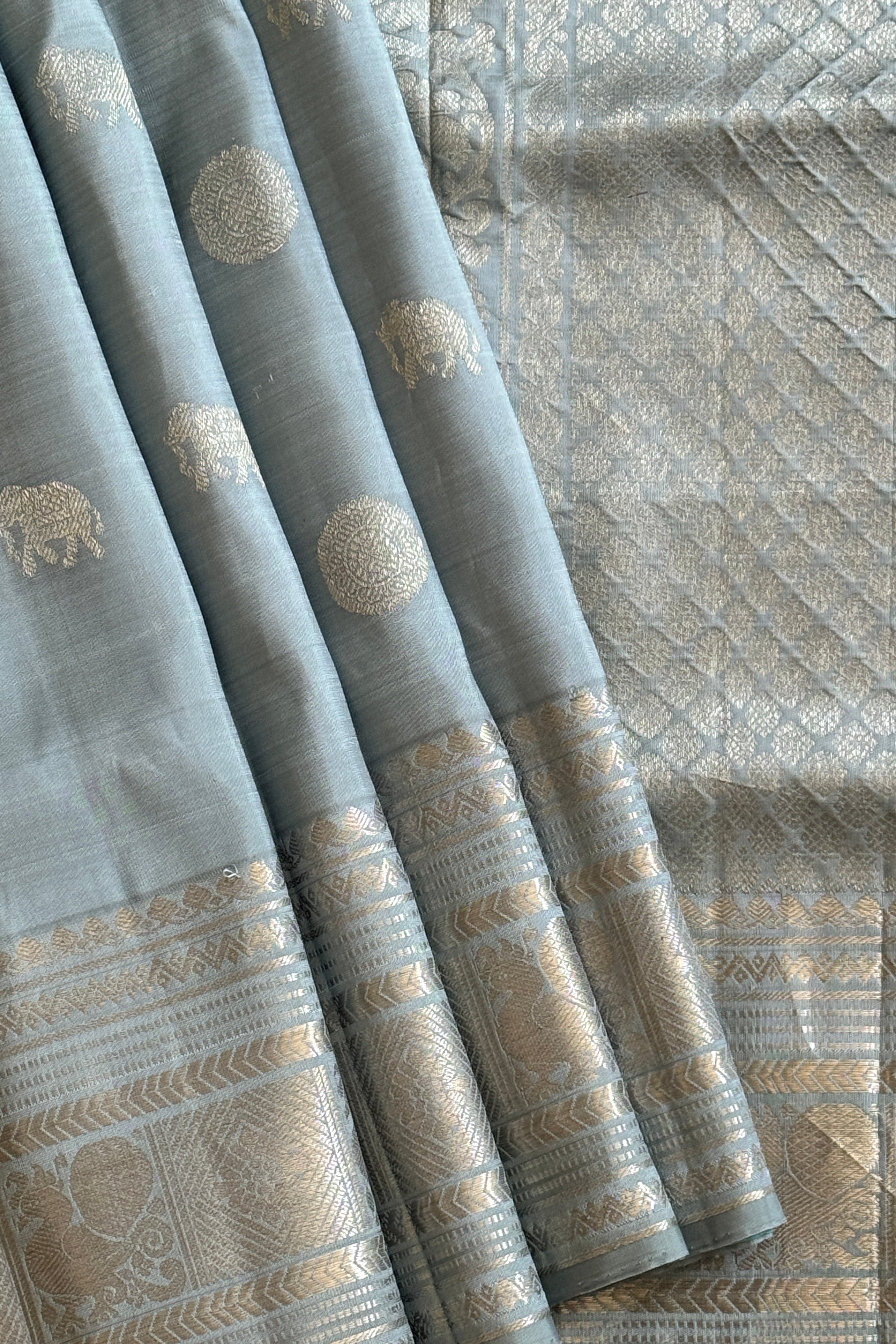 Kanjeevaram Handloom Pure Silk Saree
