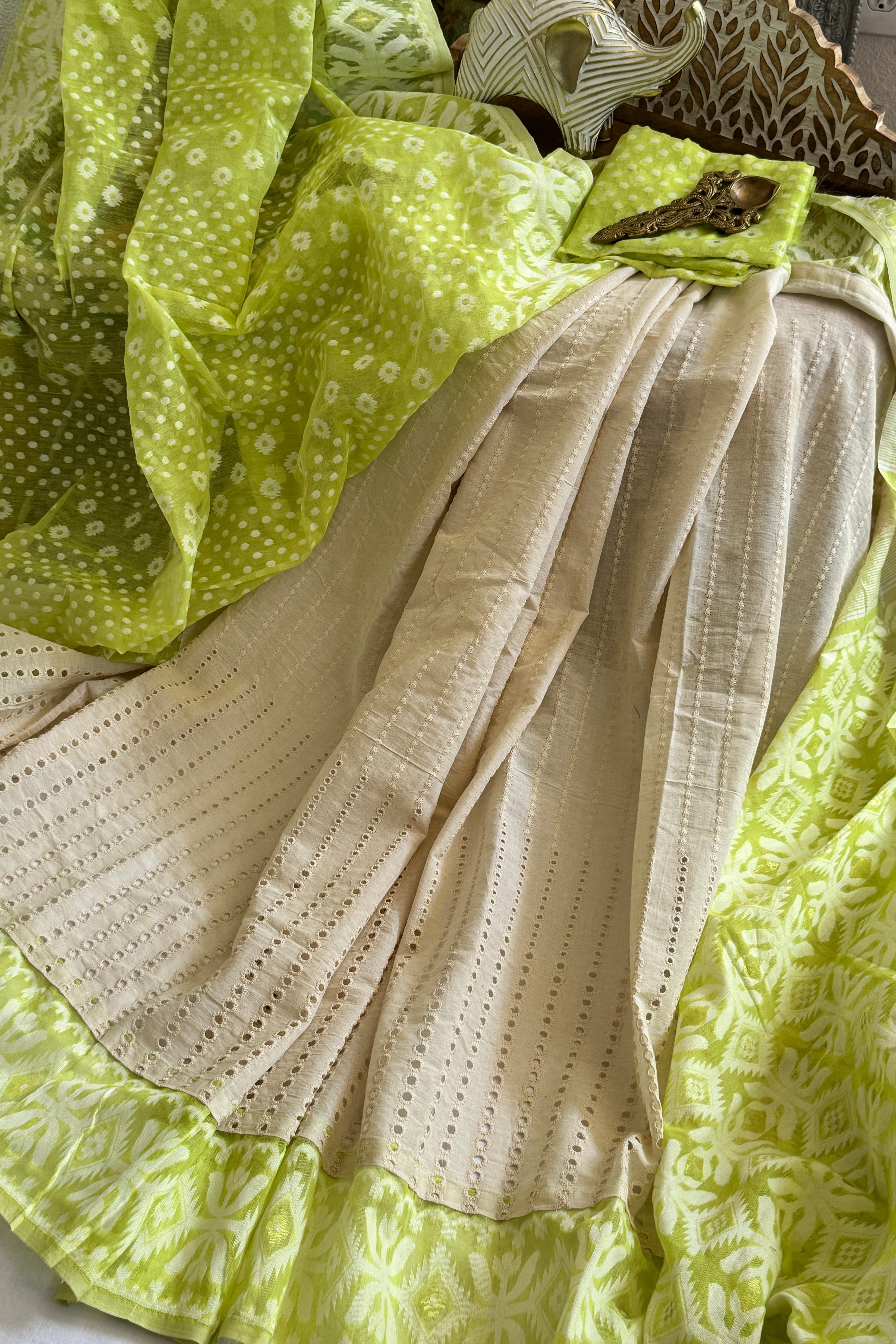 Jamdani Hakoba Cotton Saree