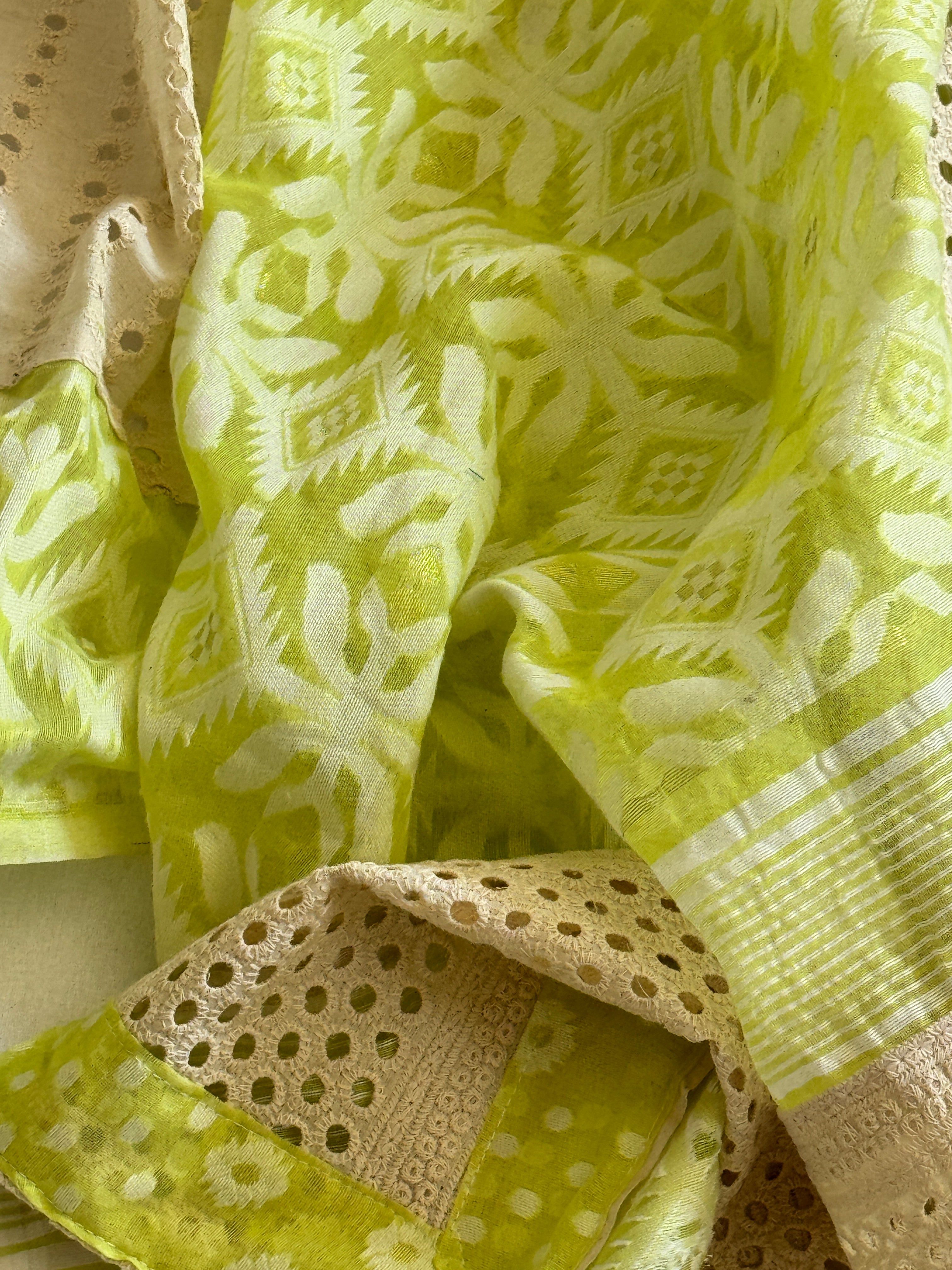 Jamdani Hakoba Cotton Saree