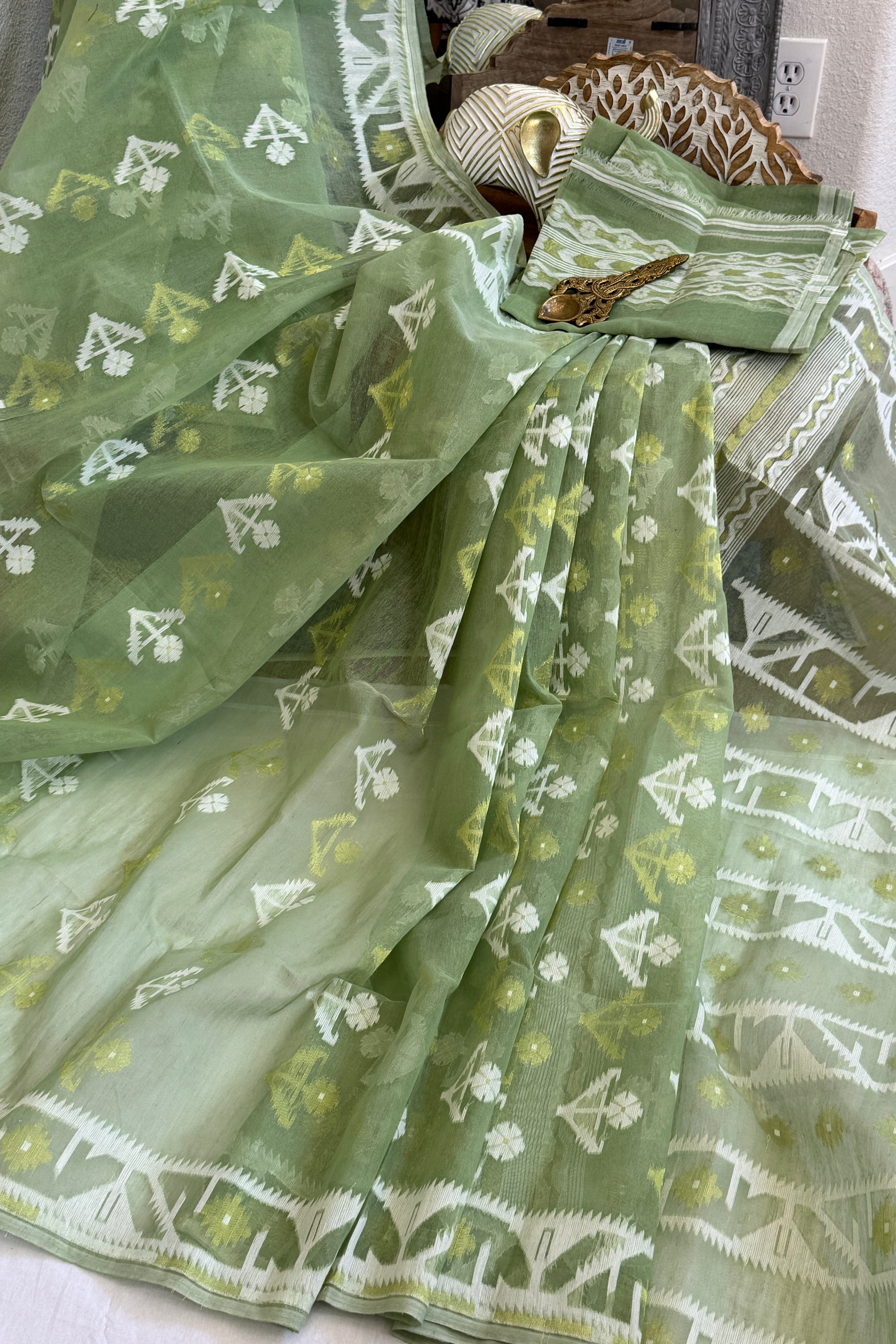 Jamdani Cotton Saree