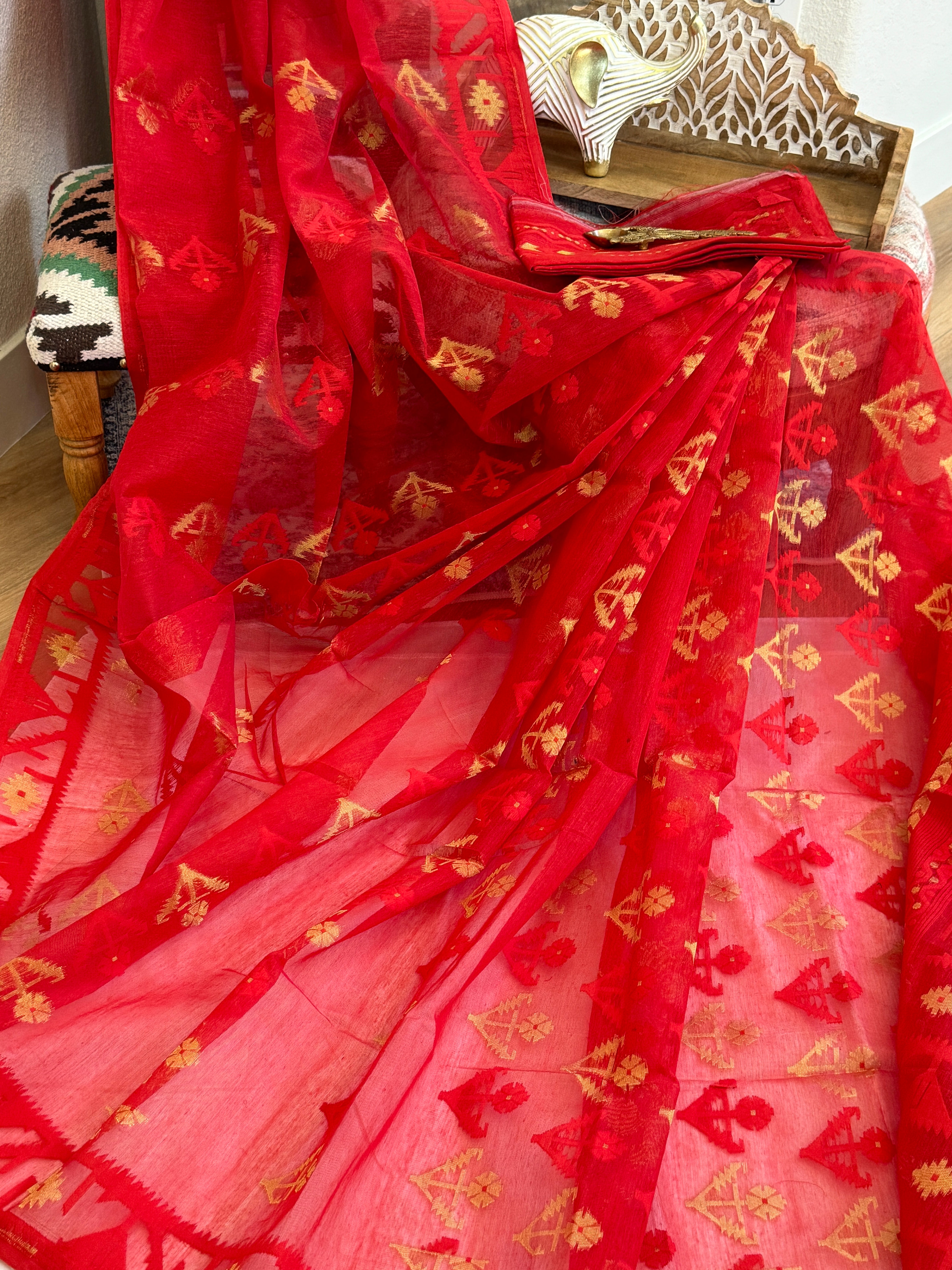 Jamdani Cotton Saree