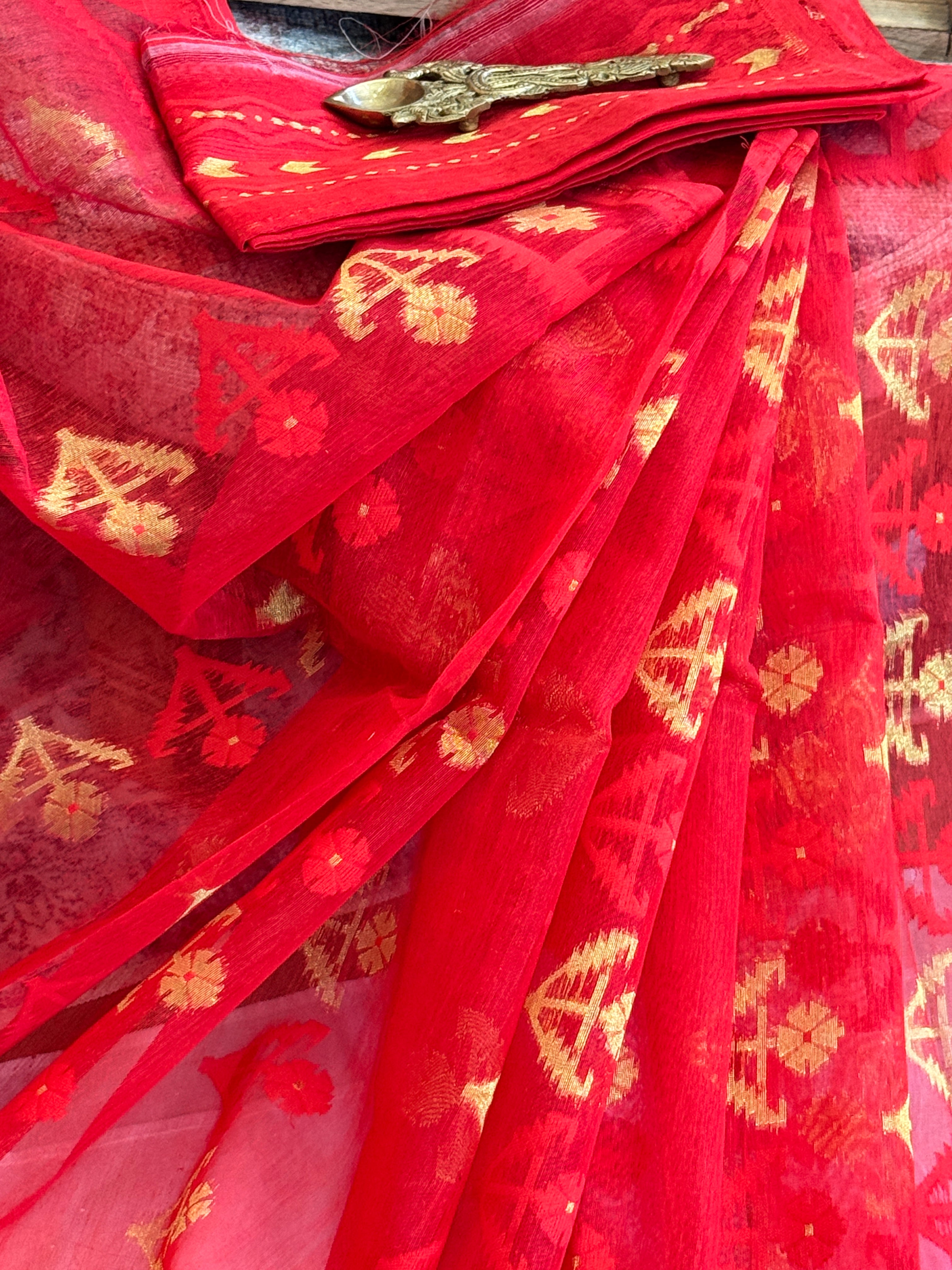 Jamdani Cotton Saree