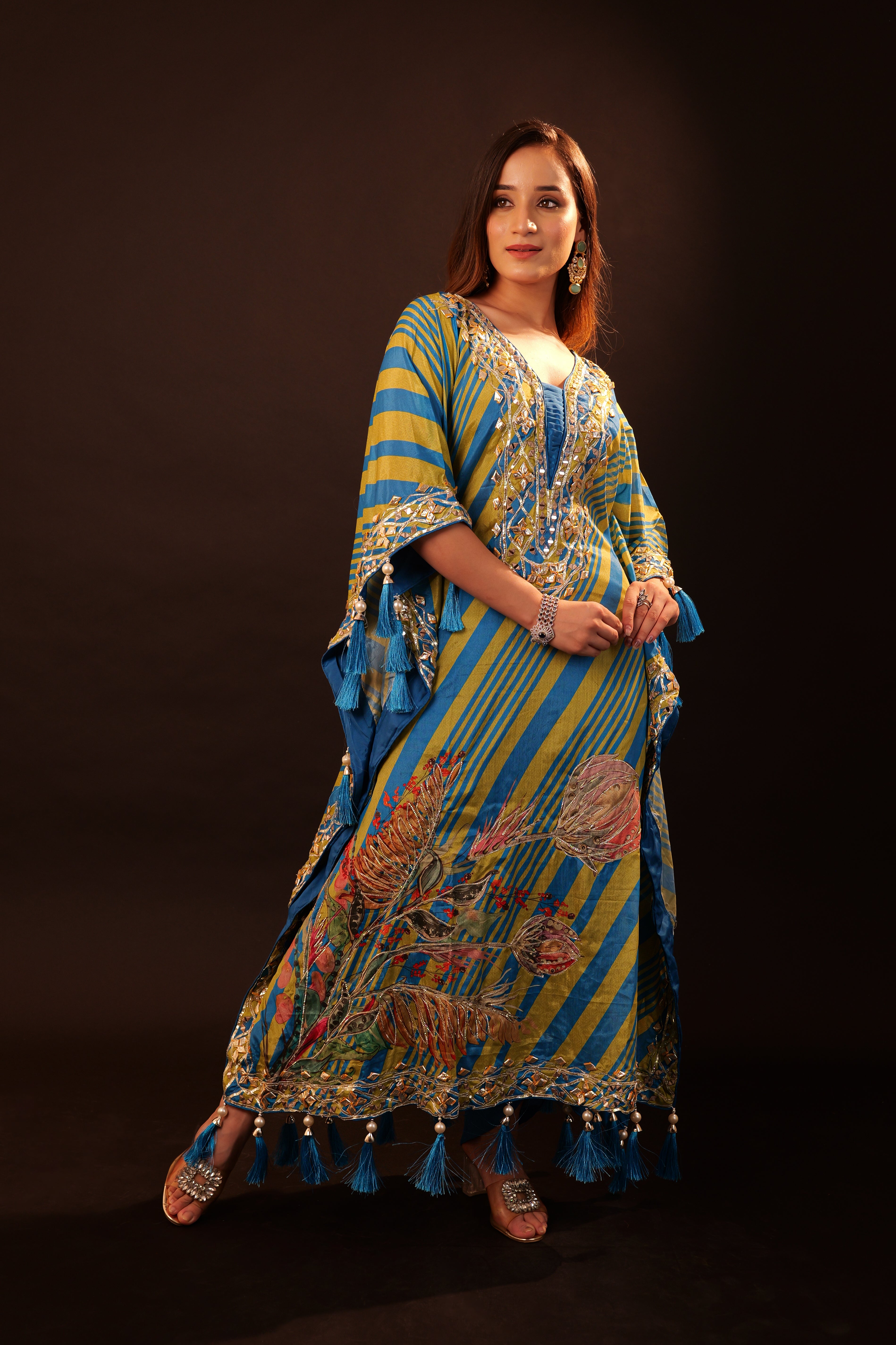 Kaftan Set - blue