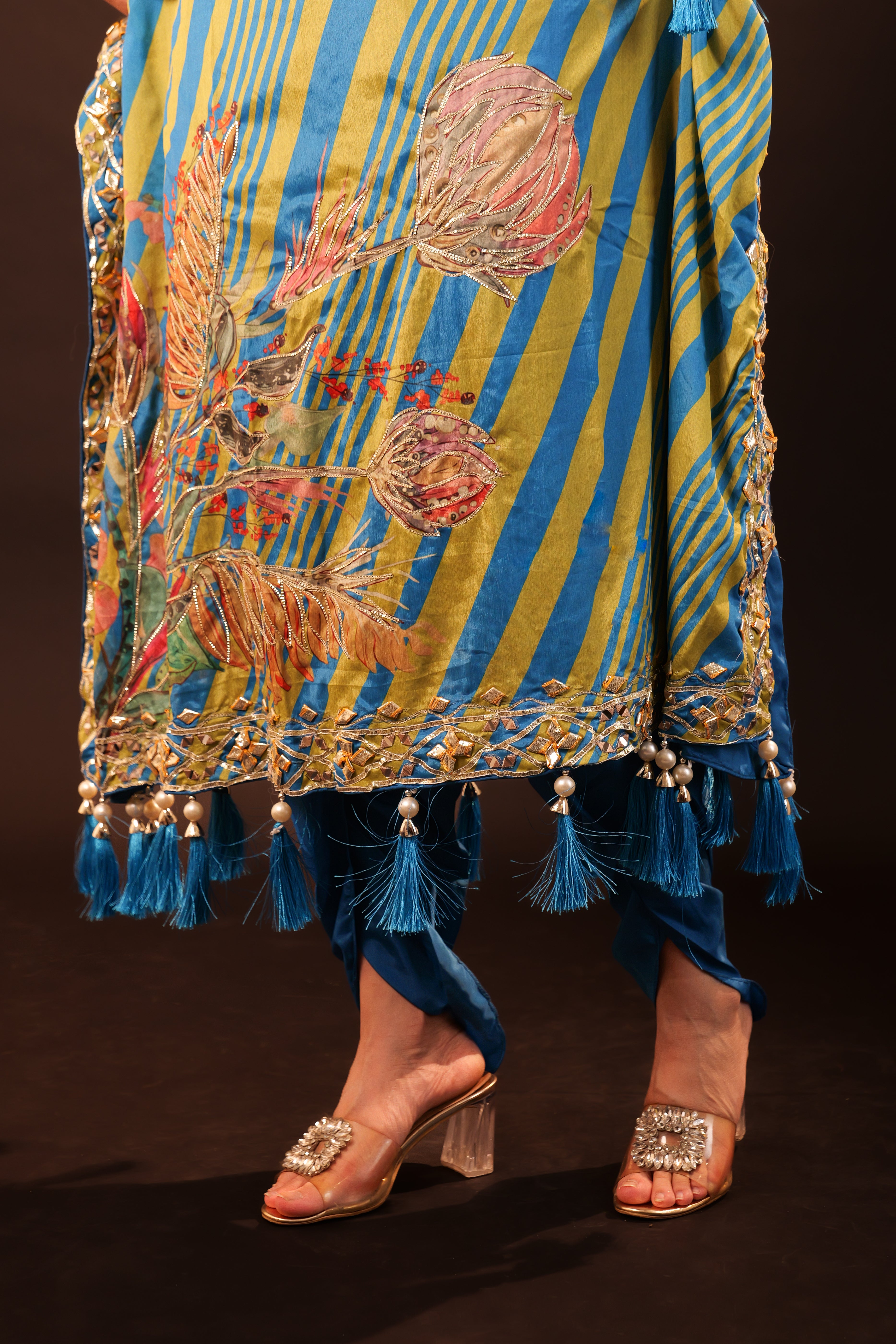 Kaftan Set - blue
