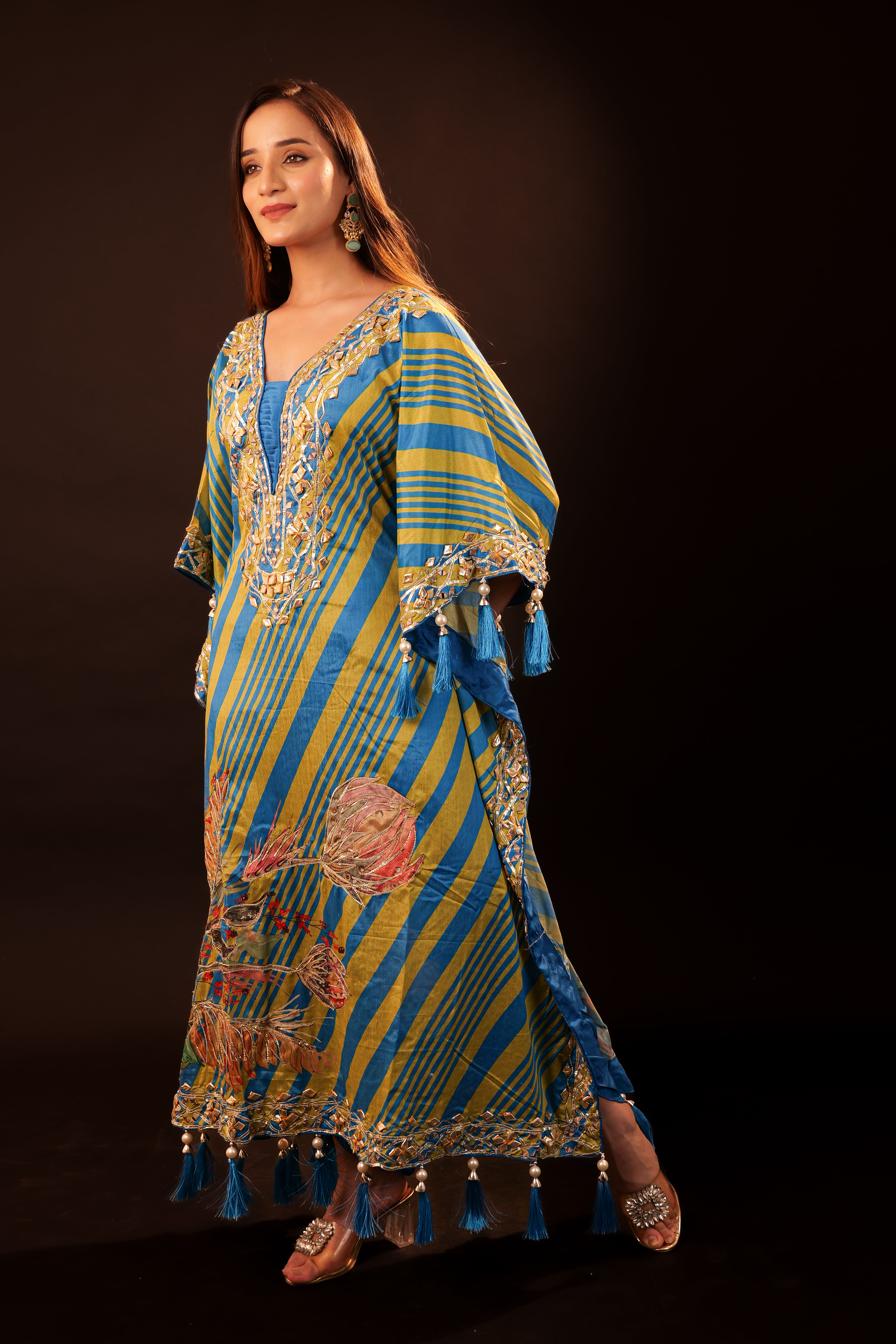 Kaftan Set - blue