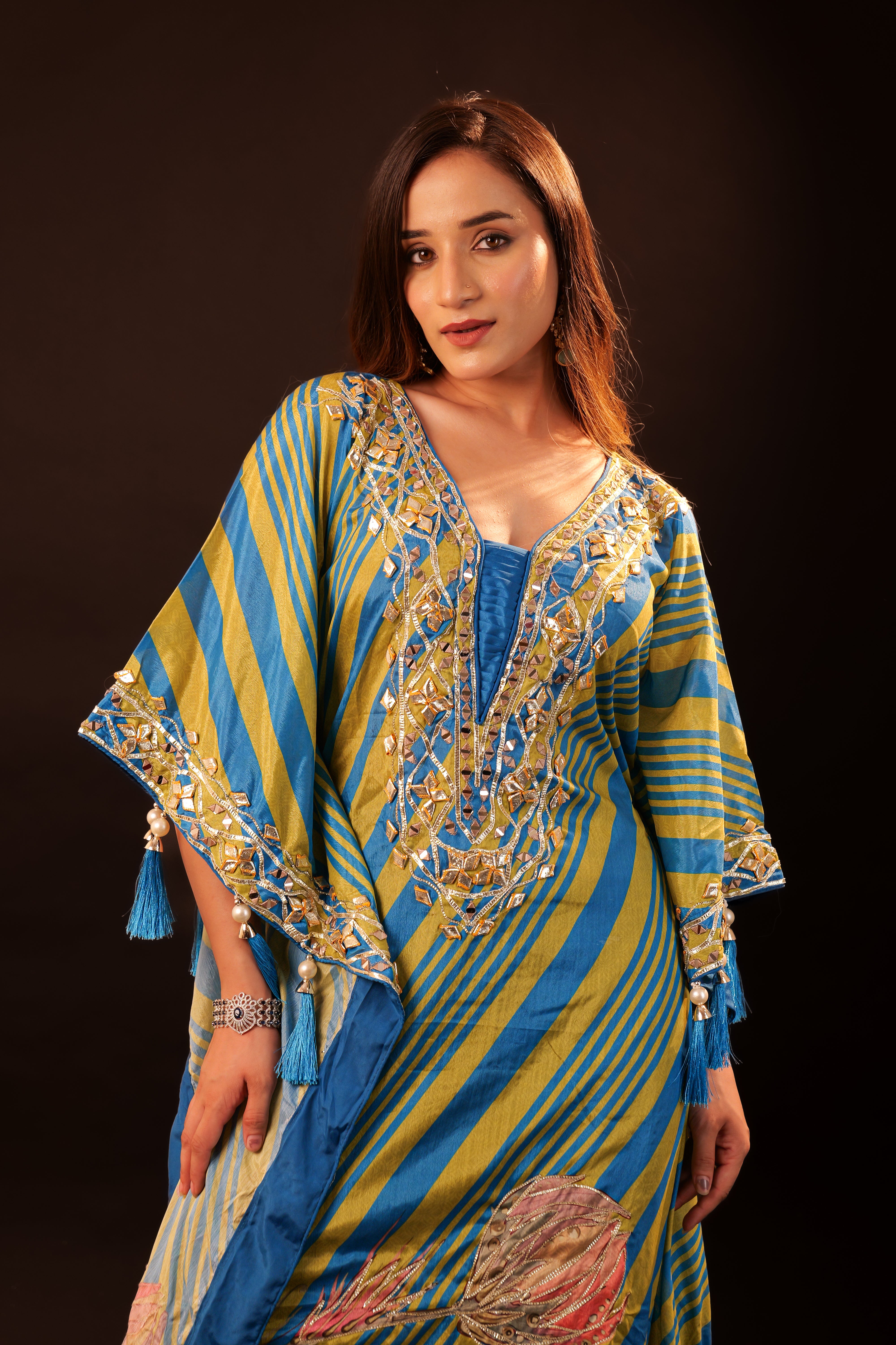 Kaftan Set - blue