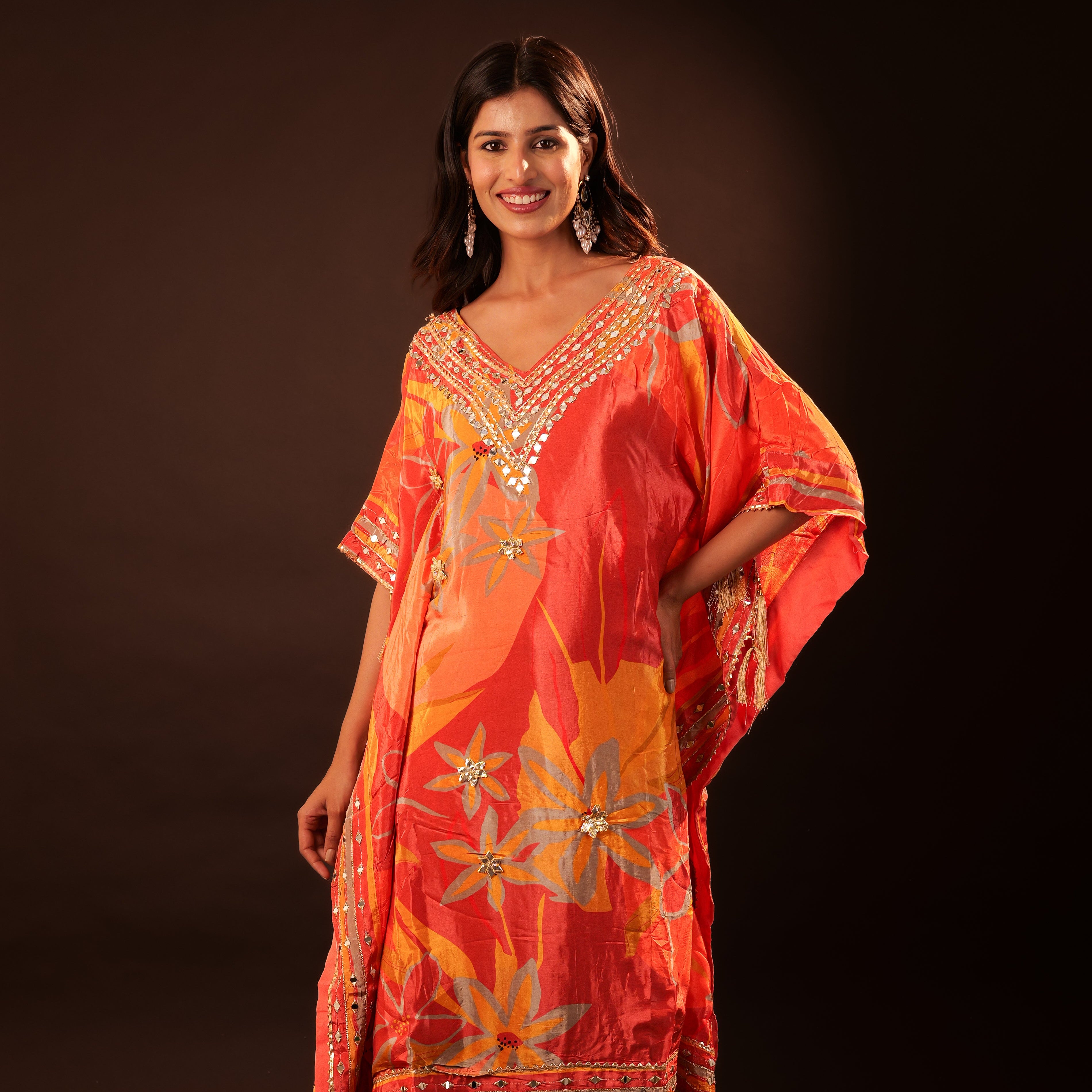 Kaftan Set - rust