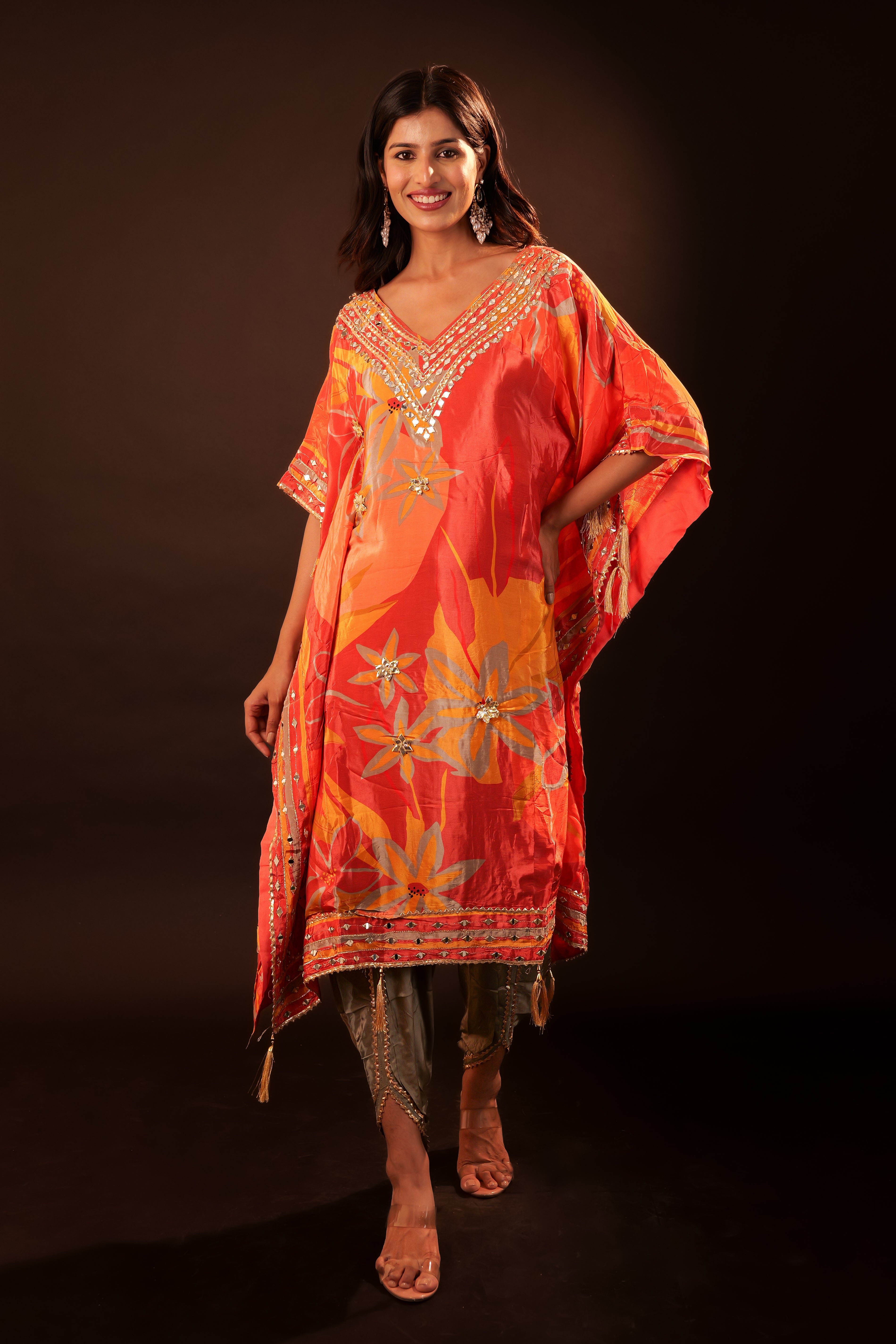 Kaftan Set - rust