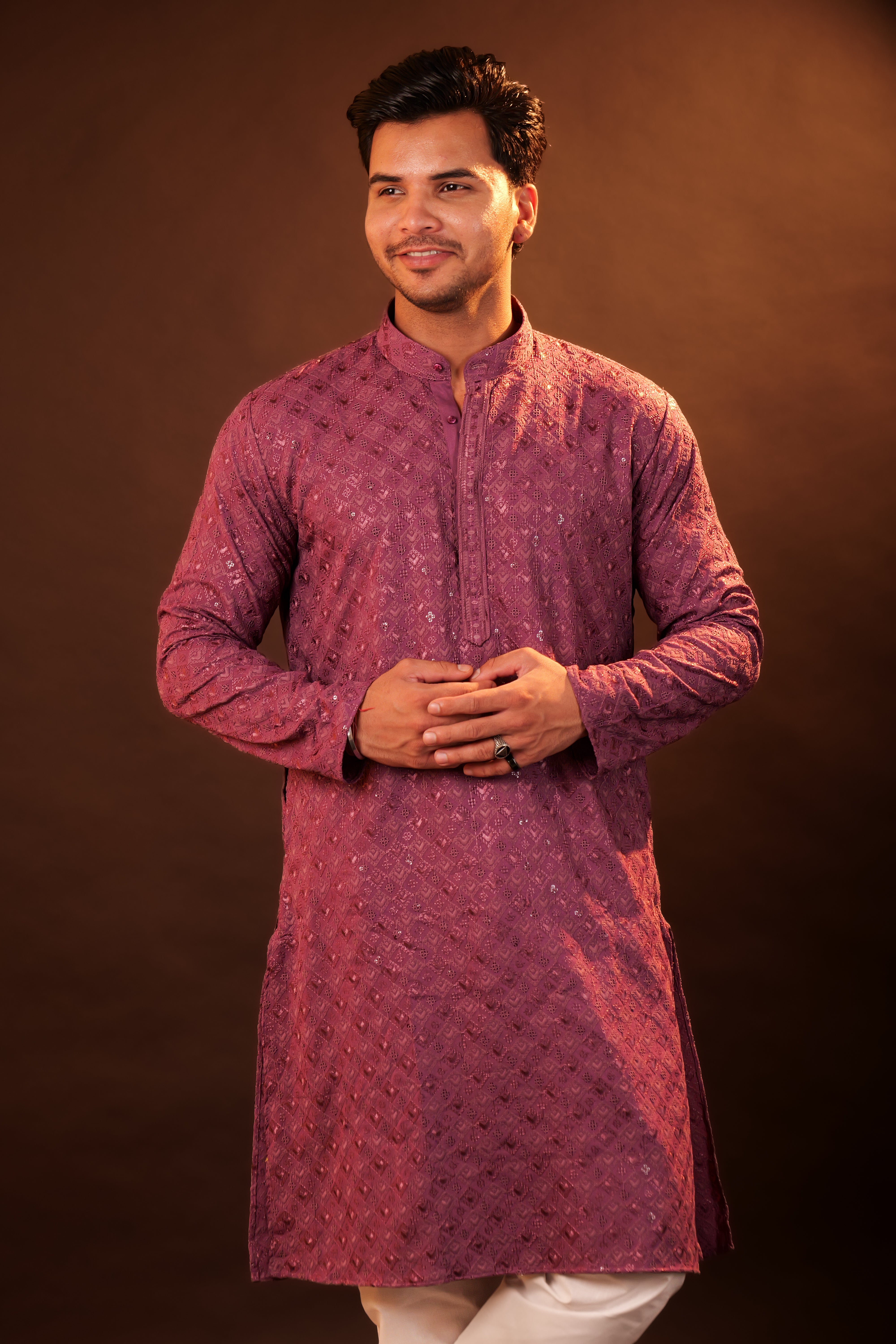 Kurta Pajama Set - light purple