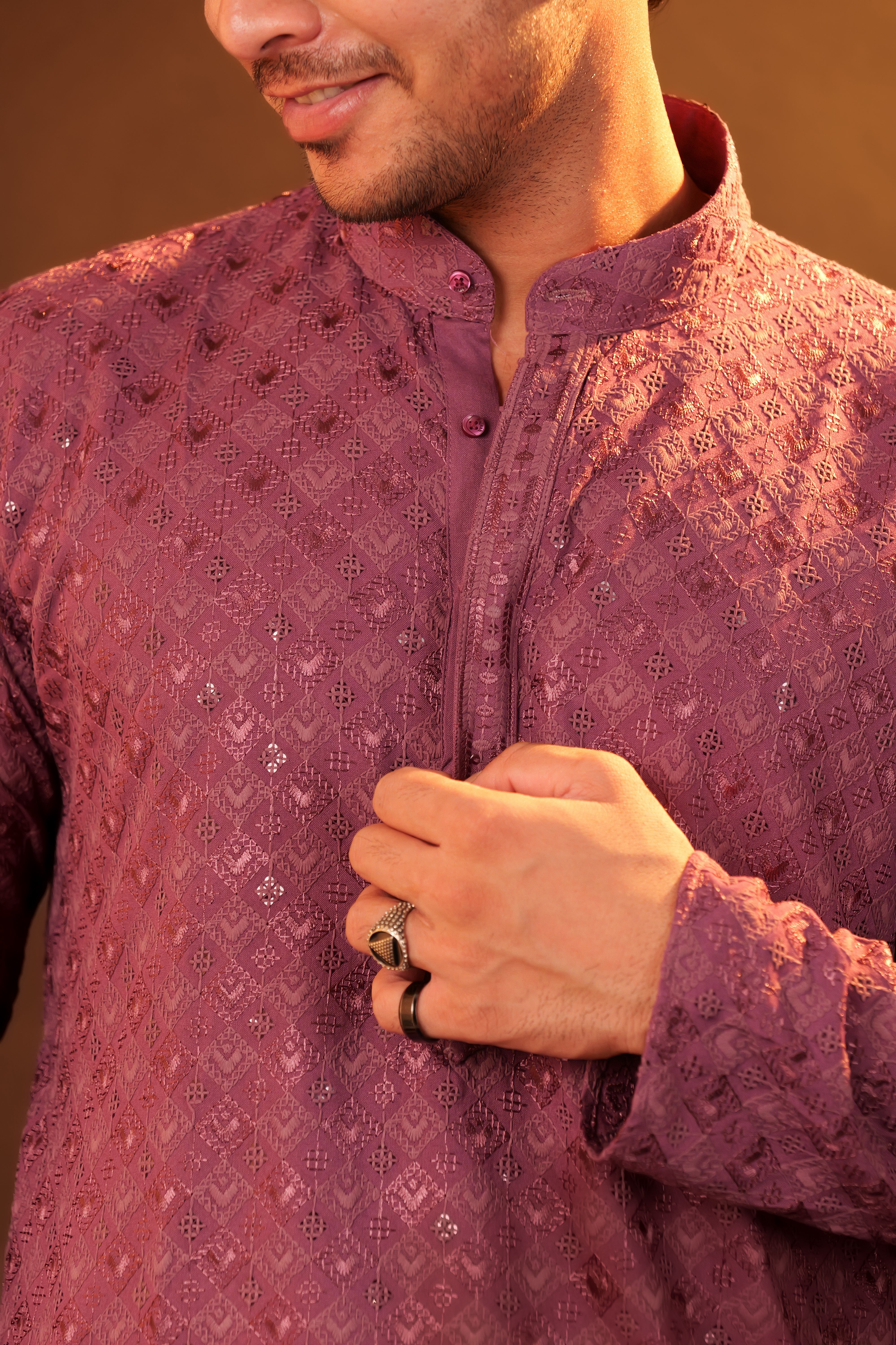 Kurta Pajama Set - light purple