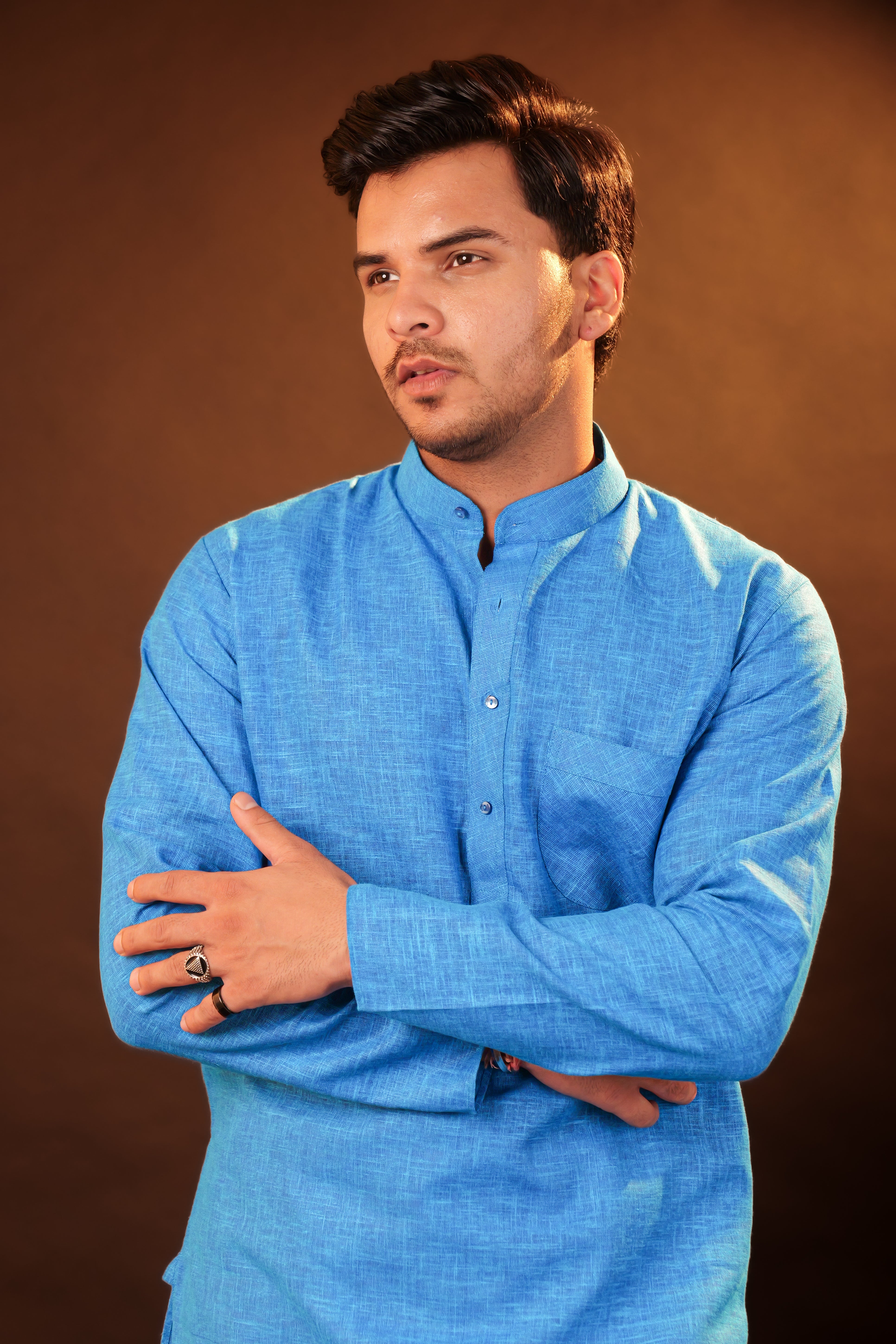 Kurta Pajama Set - blue