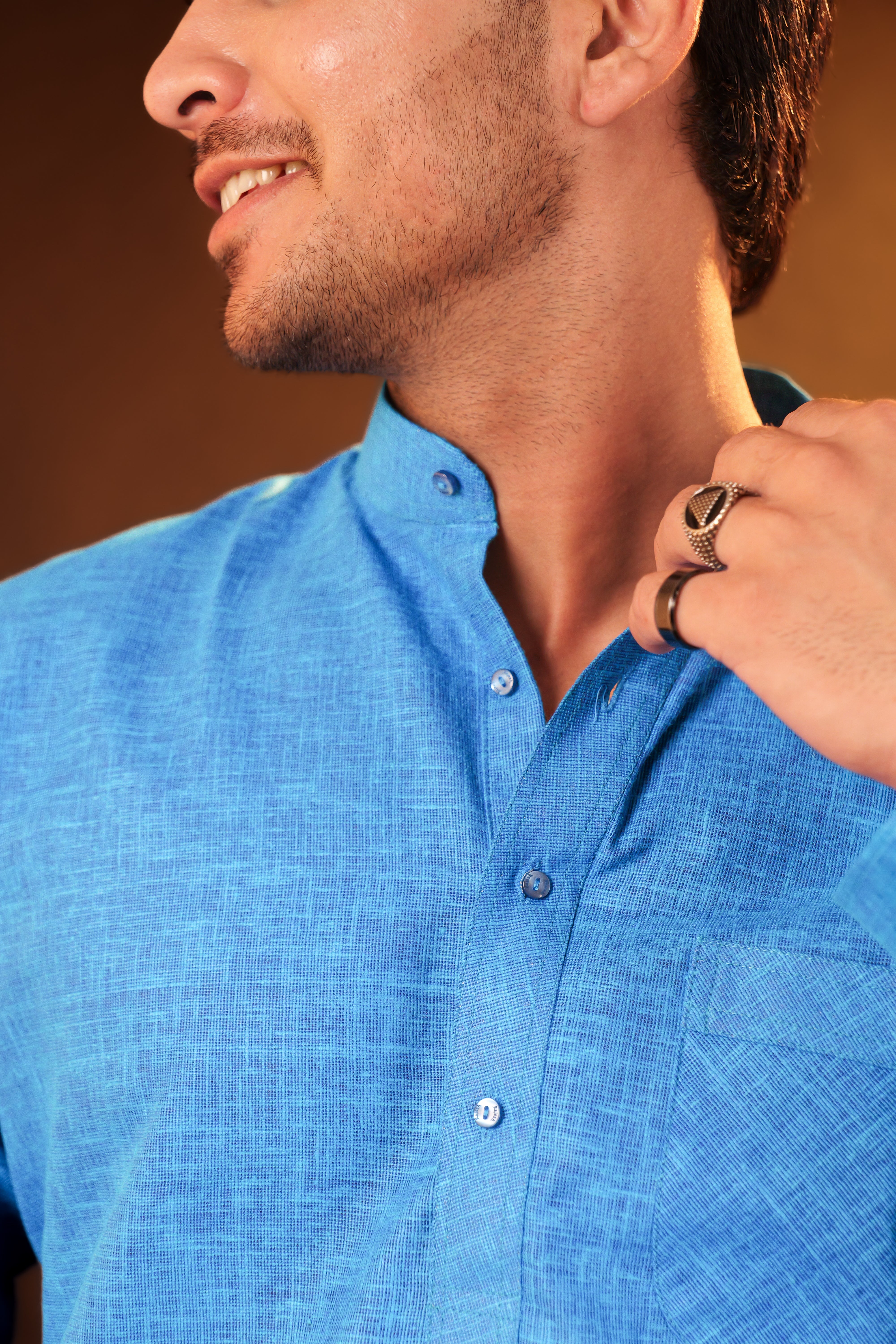 Kurta Pajama Set - blue