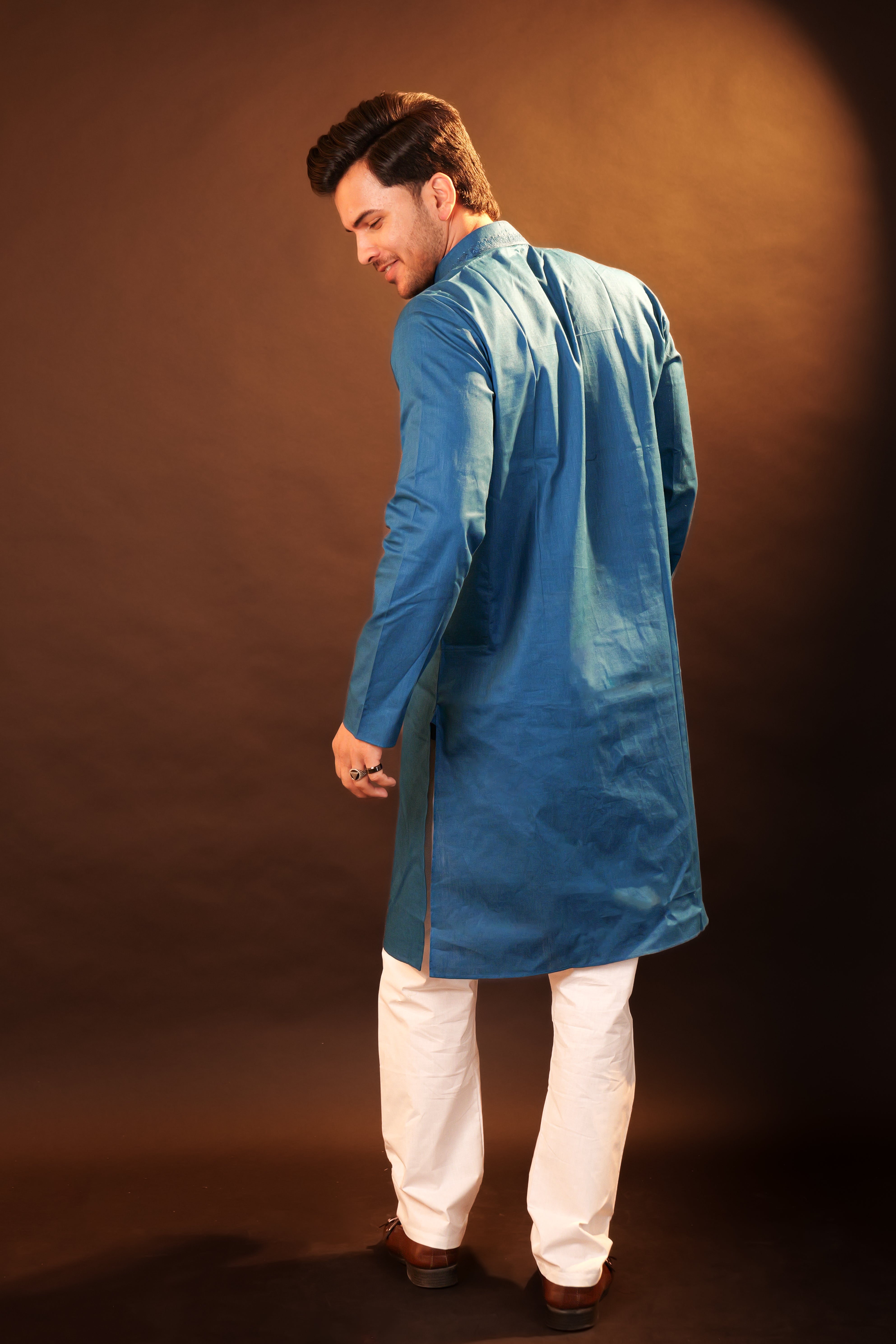 Kurta Pajama Set - blue