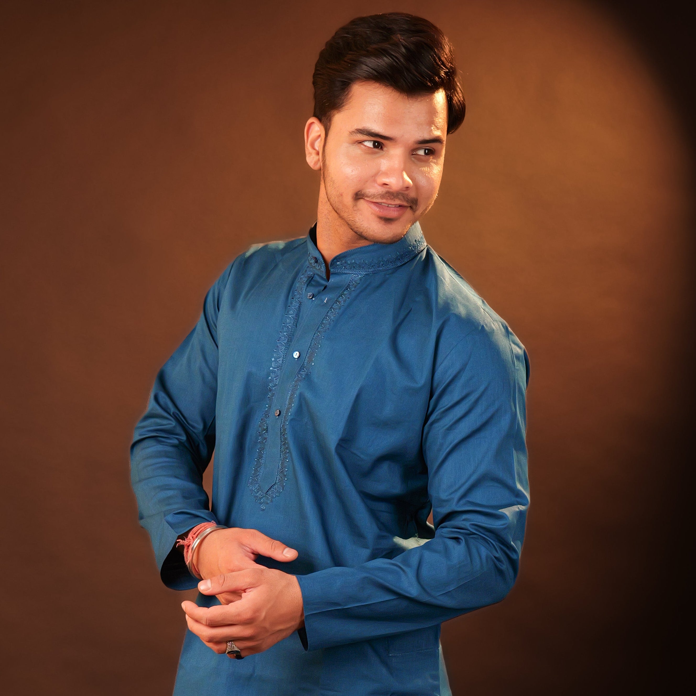 Kurta Pajama Set - blue