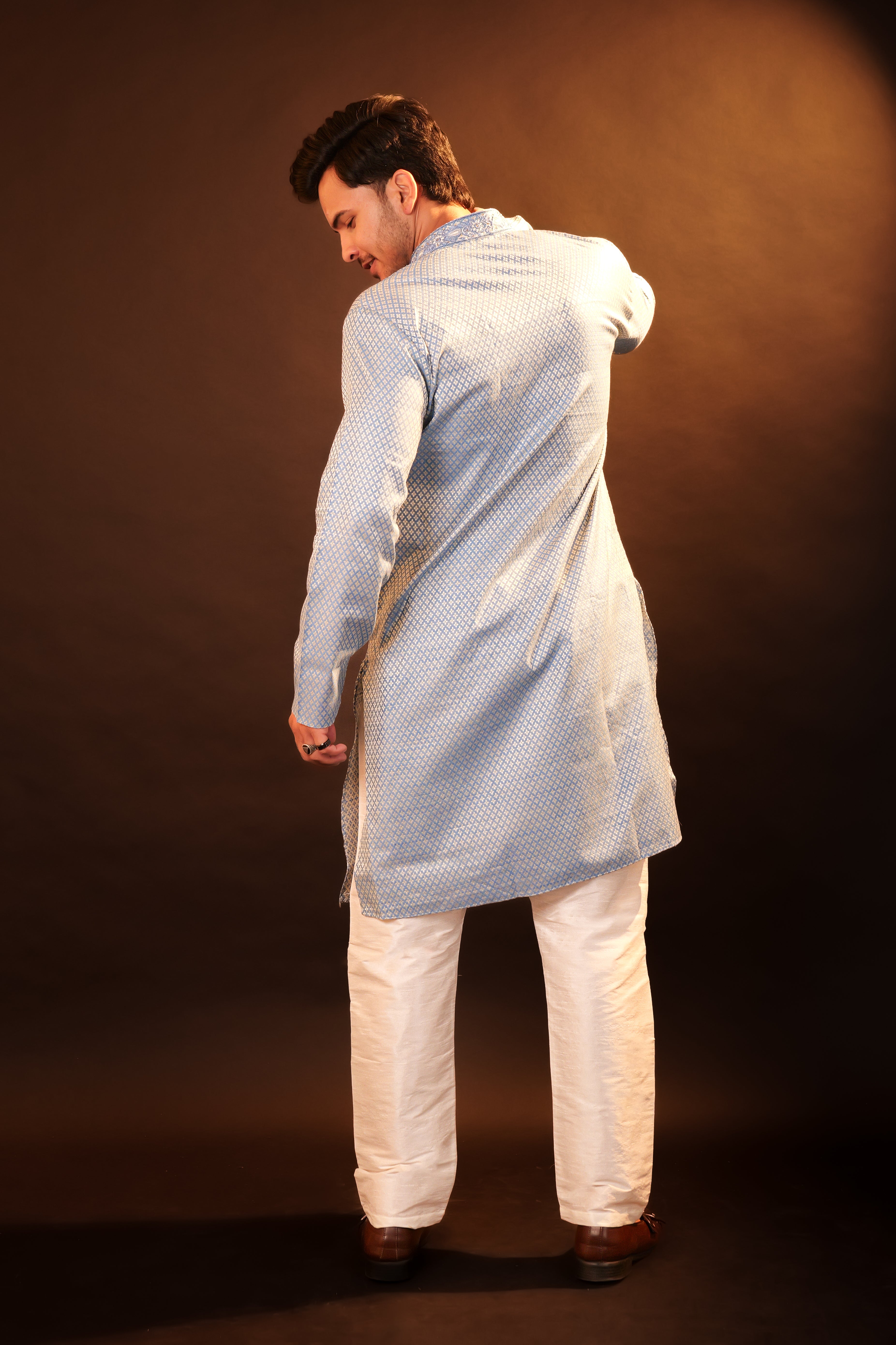 Kurta Pajama Set - blue