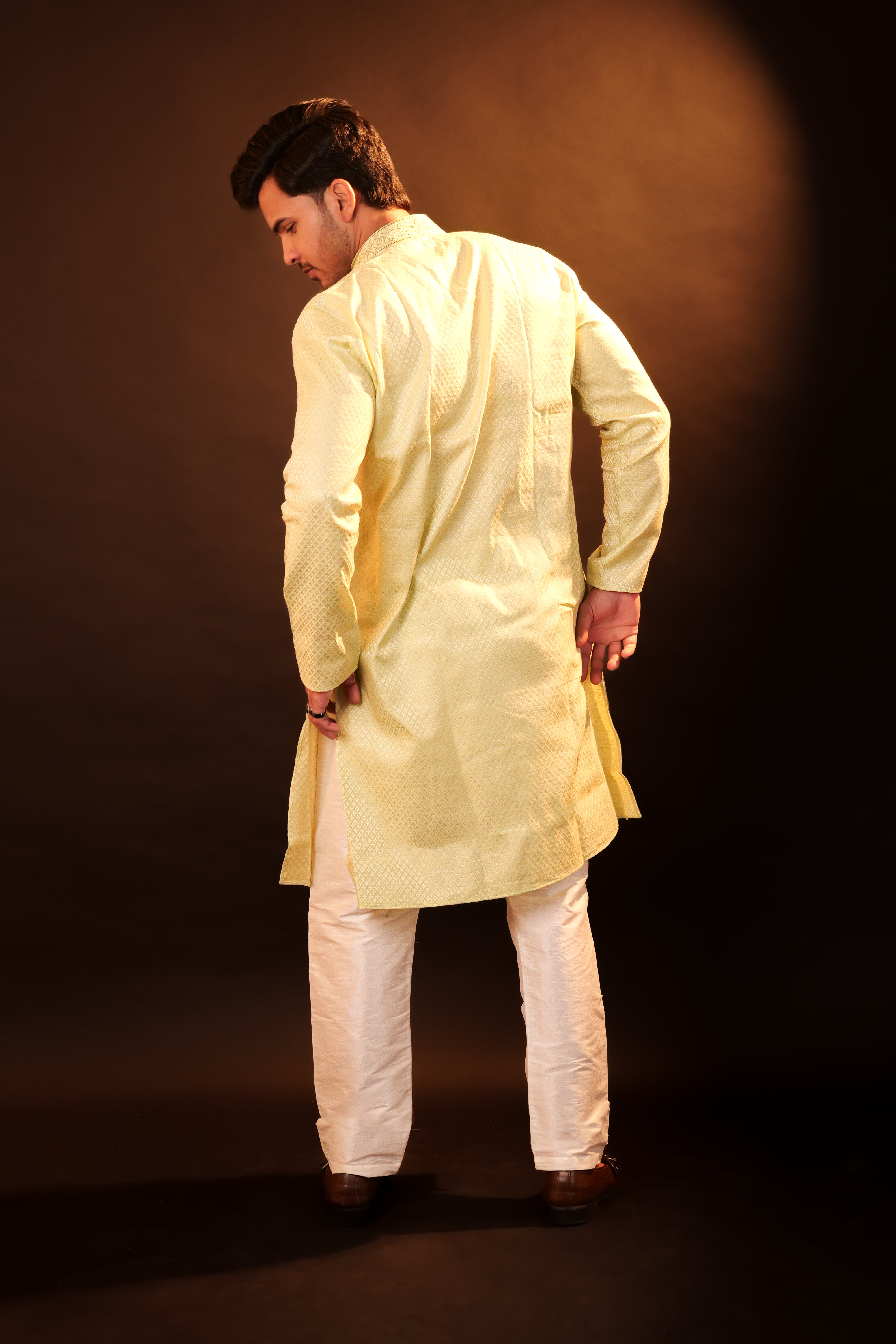 Kurta Pajama Set - pista green